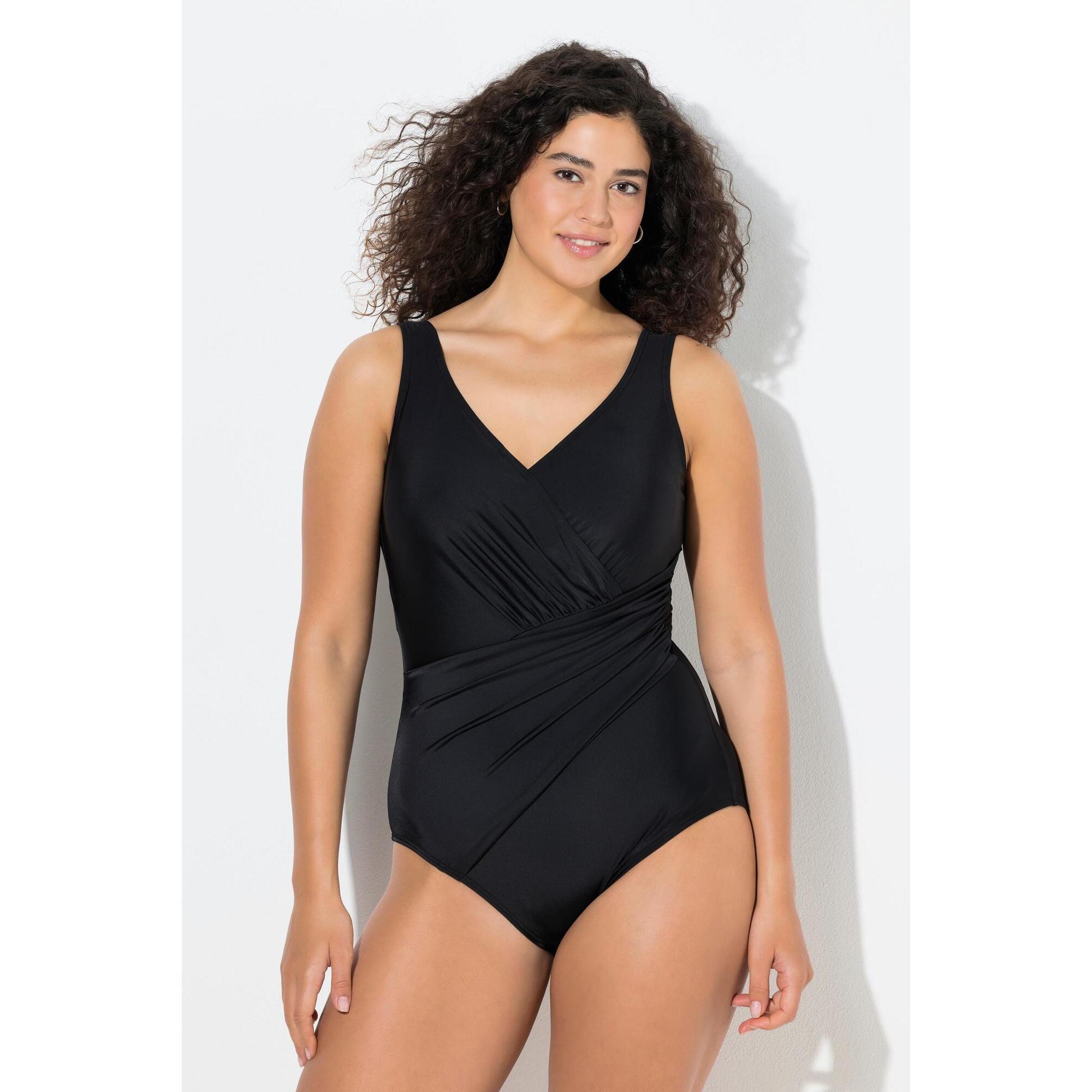 Damskie Kostium kąpielowy drapowanie miękkie miseczki