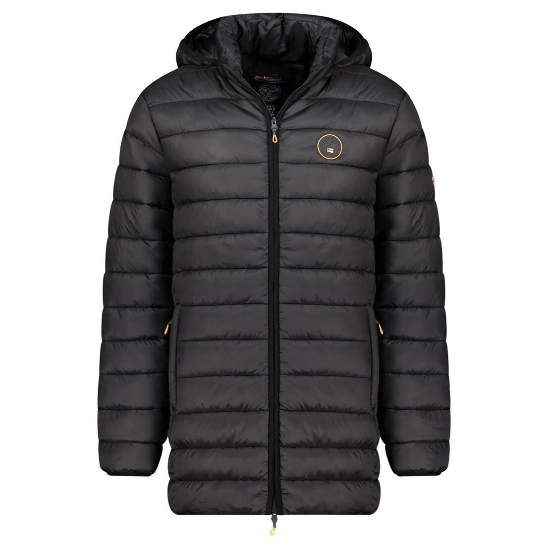 Kurtka męska Geographical Norway AMIGOMAP LONG HOOD DB BLACK MEN 233 BLACK