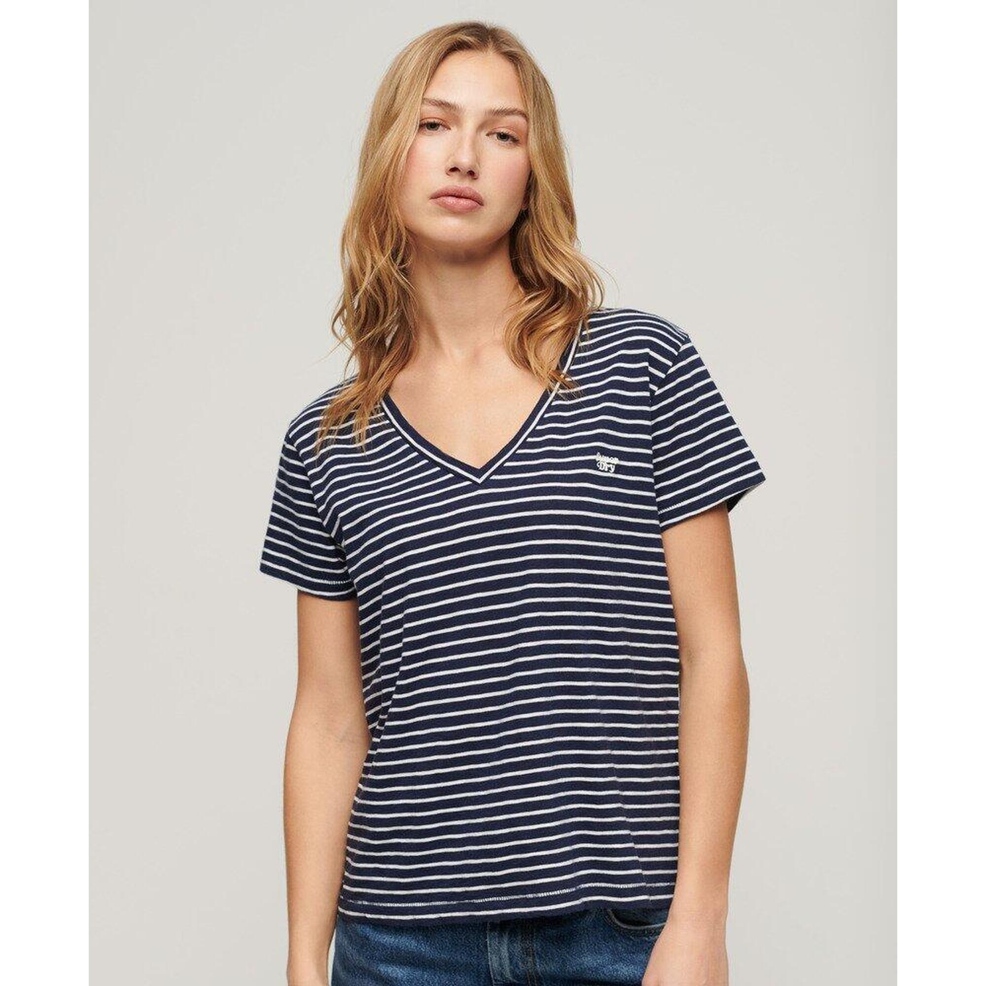 T-shirt Studios Slub Emb Vee Tee od SUPERDRY