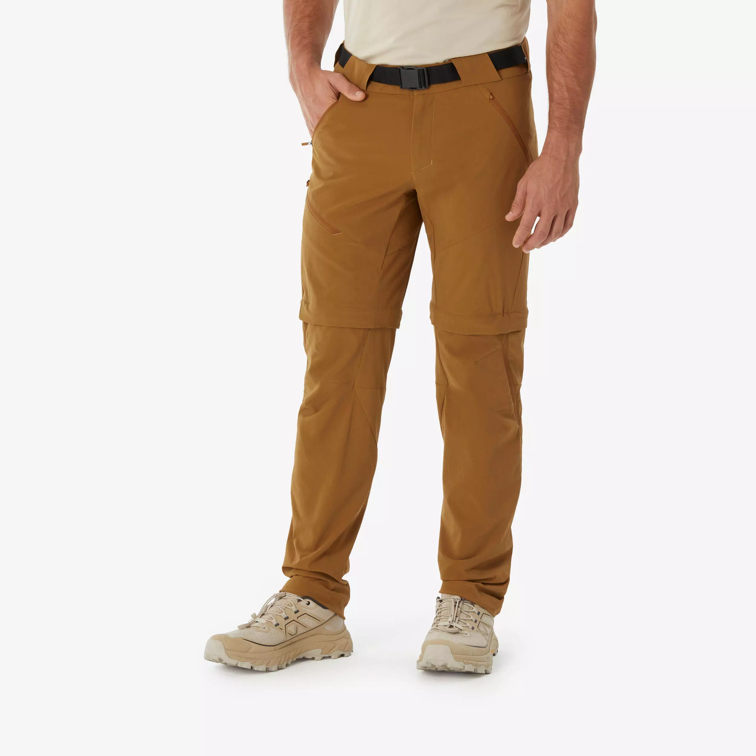 Spodnie turystyczne męskie Quechua MH500 2w1