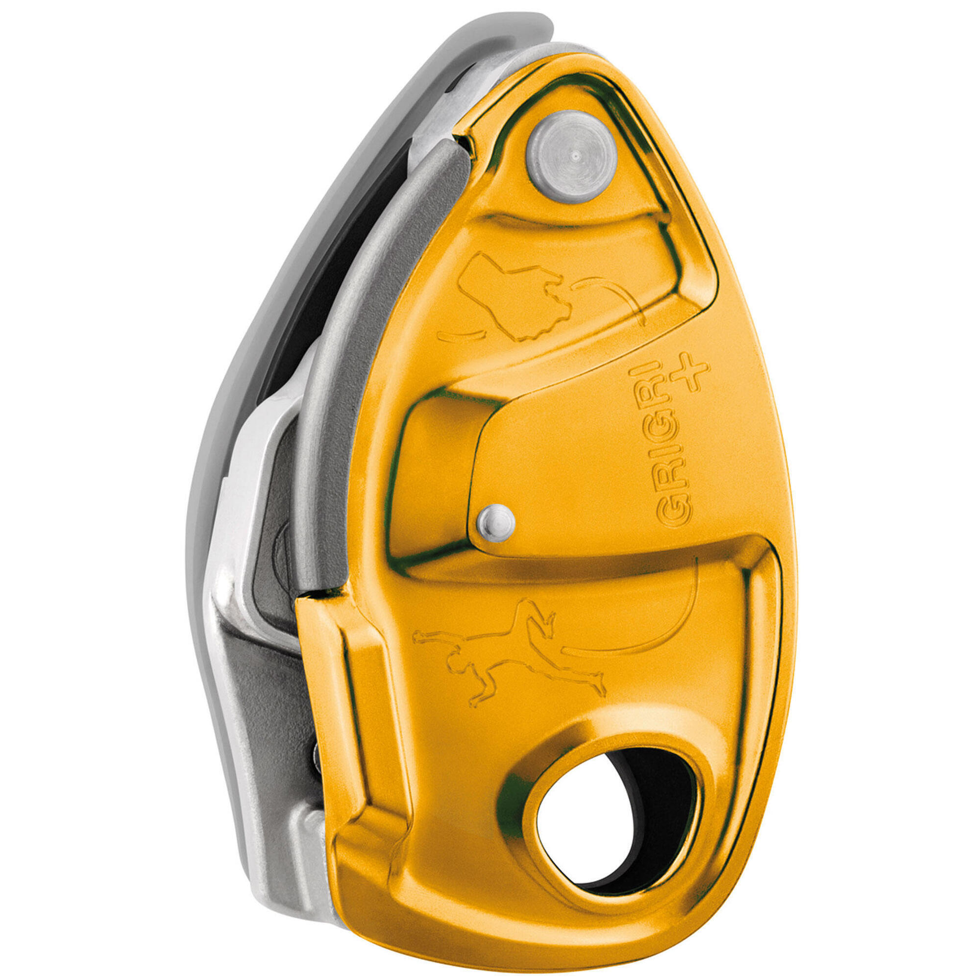 Przyrząd asekuracyjny Petzl Grigri+ (pomarańczowy) D13A AG