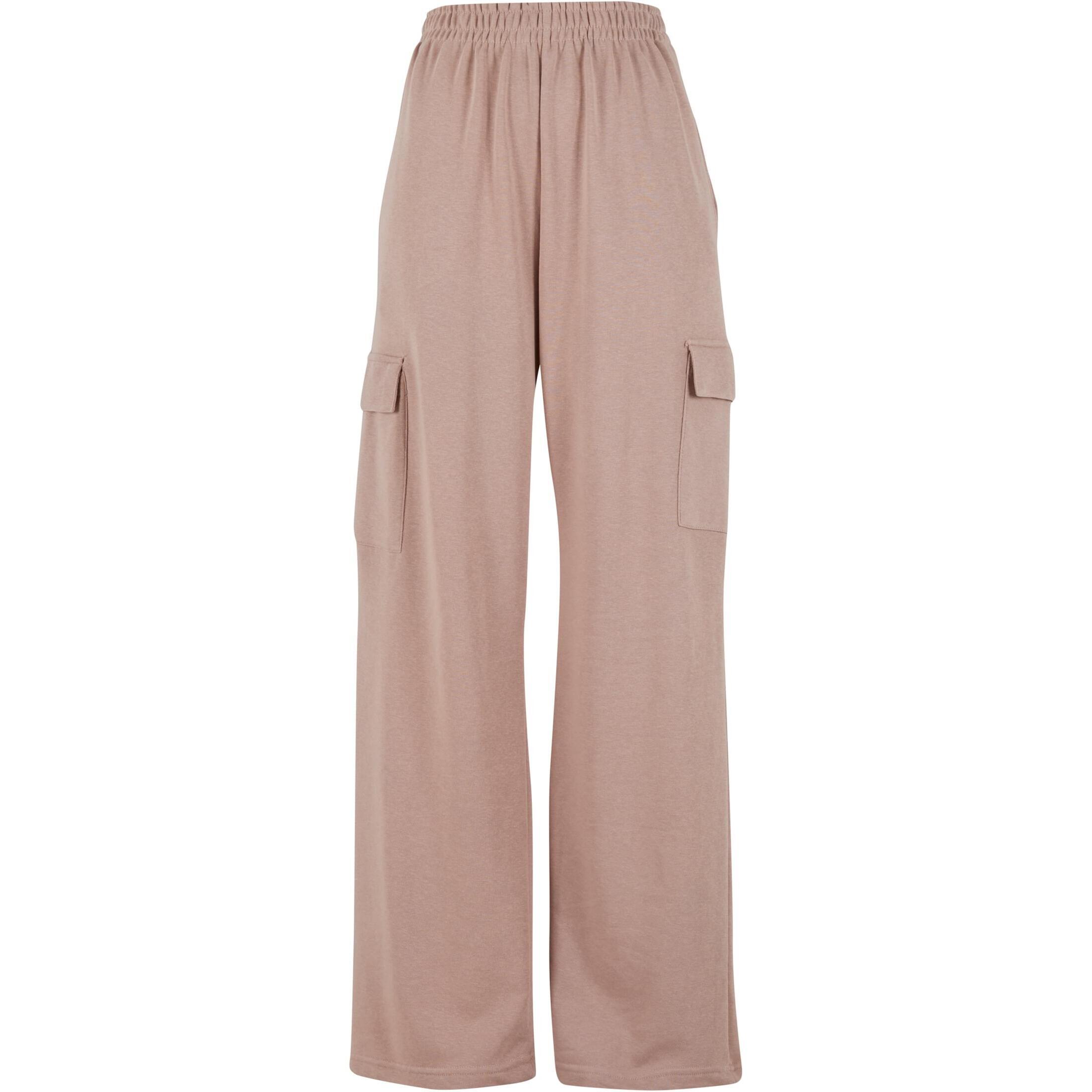 Damskie spodnie dresowe loose fit Urban Classics Light Terry