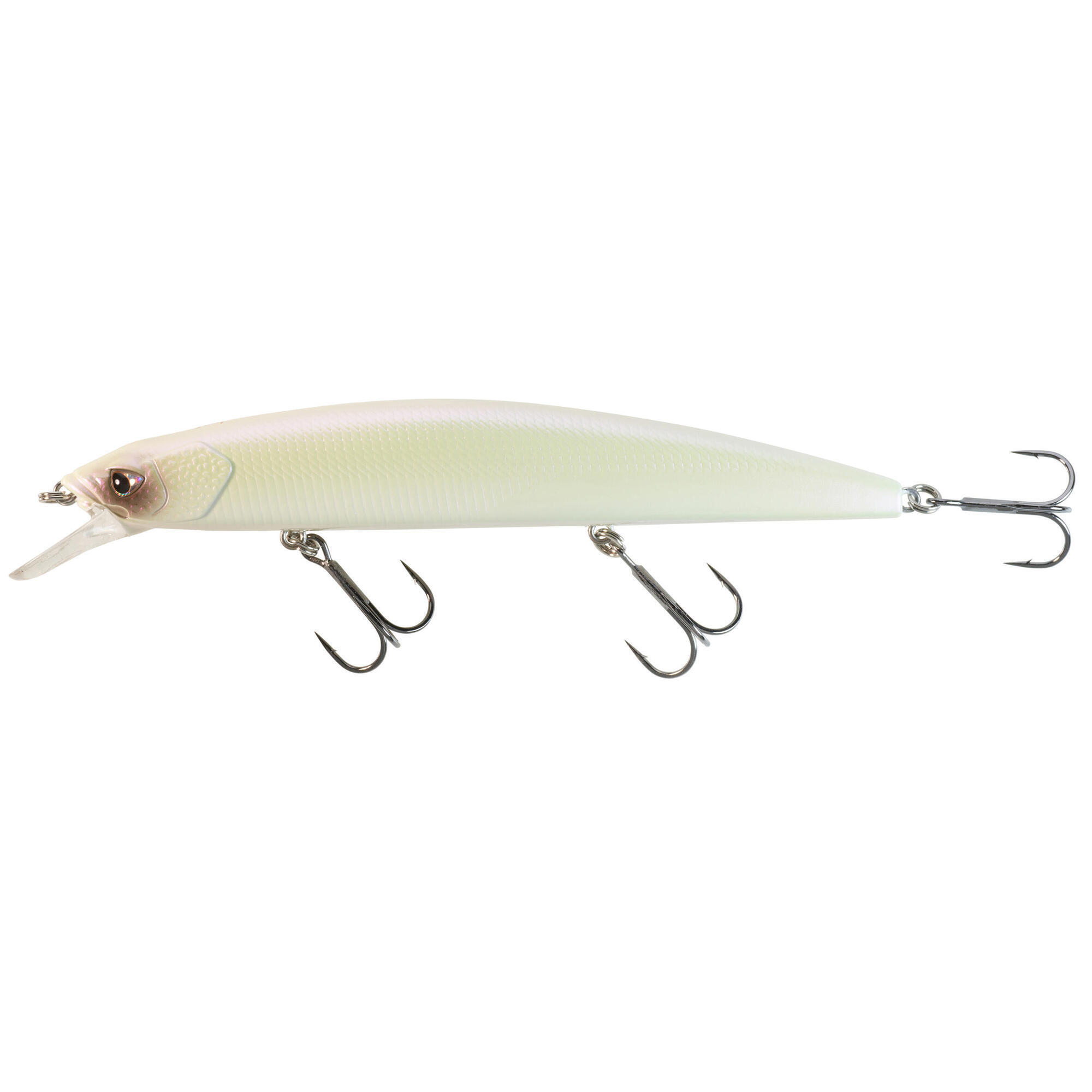 Wobler Jerkbait Minnow Caperlan WXM JKMNW 130 SP biały