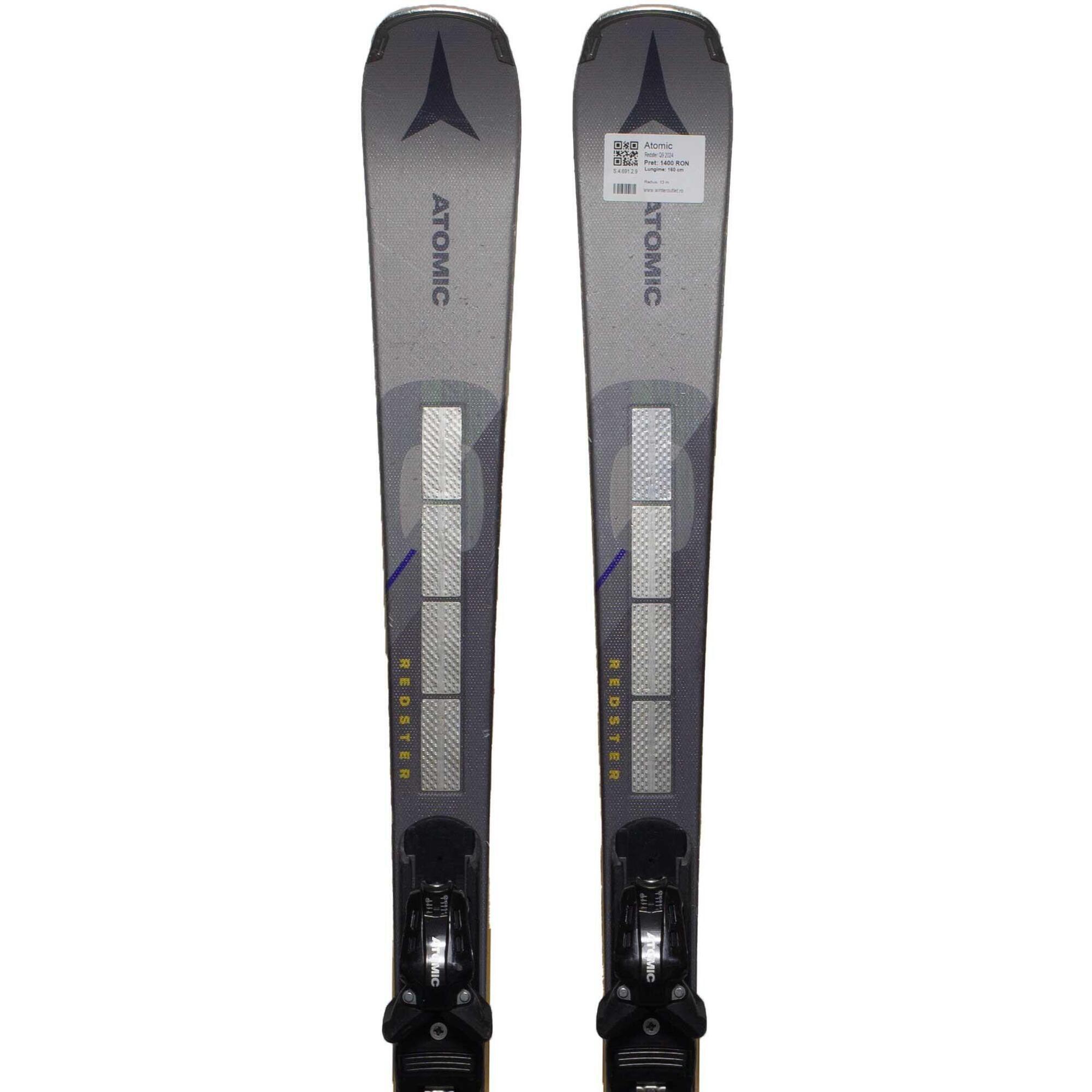 Second Life- Narty ATOMIC Redster Q9 Revoshock 2024, 152 cm- Stan bardzo dobry