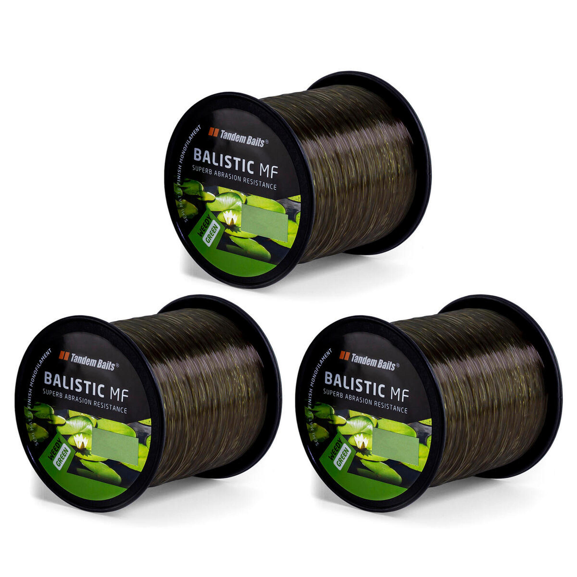 Żyłka Karpiowa Balistic MF 550 m / 0,35 mm / Zarośla - Kamuflaż / 3 szt