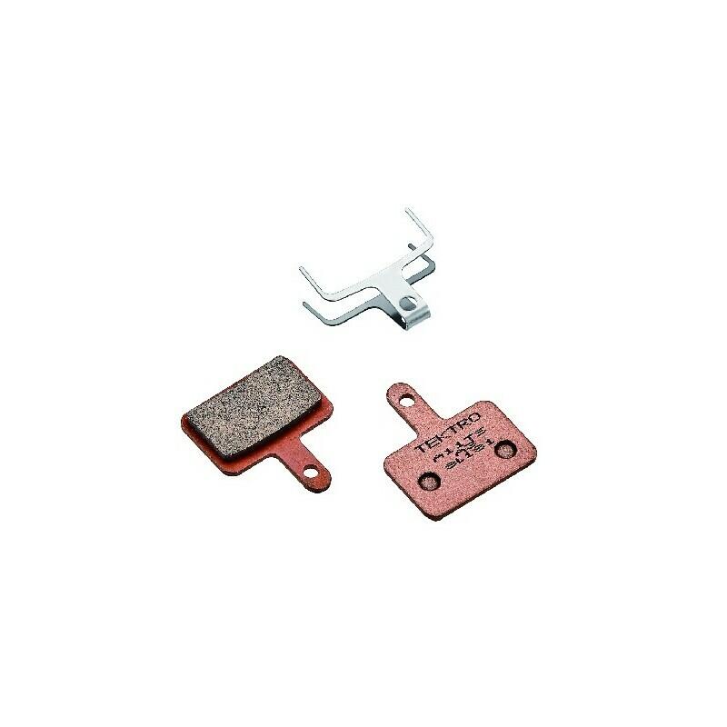 Para dwutłoczkowych miedzianych klocków hamulcowych, spiekanych Tektro A11TS