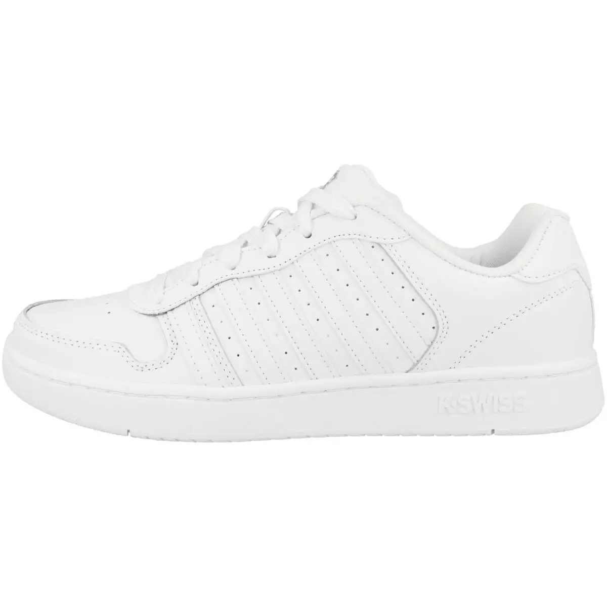Sneakersy męskie K-Swiss Court Palisades buty sportowe skórzane białe