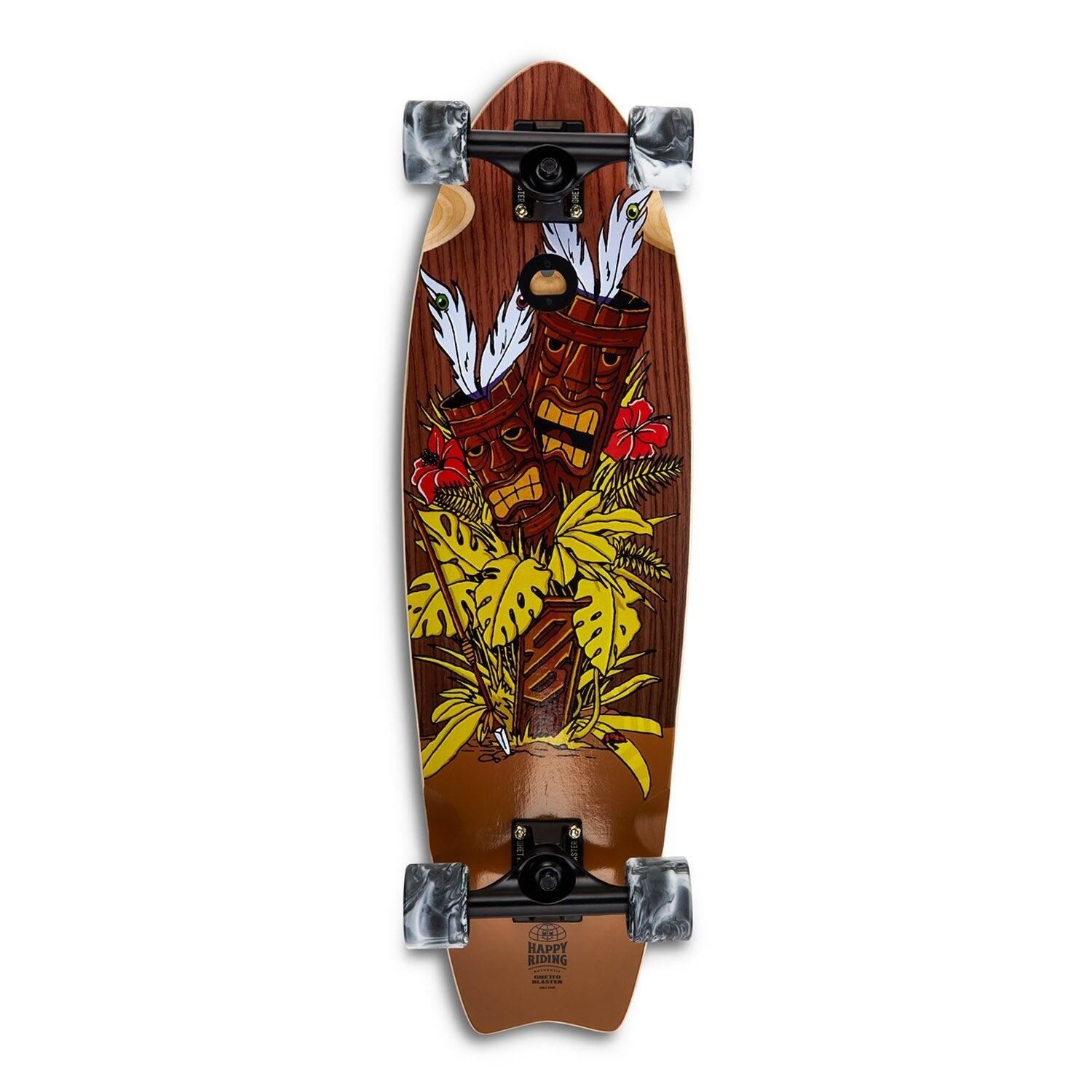 Cruiser Fishtail Tiki Totem 30"