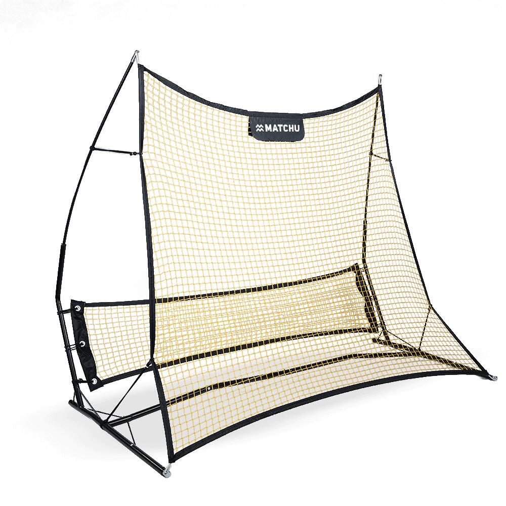 2w1 Rebounder do Piłki Nożnej - Kickback - W Zest.: Torba, Śledzie - 183x130cm