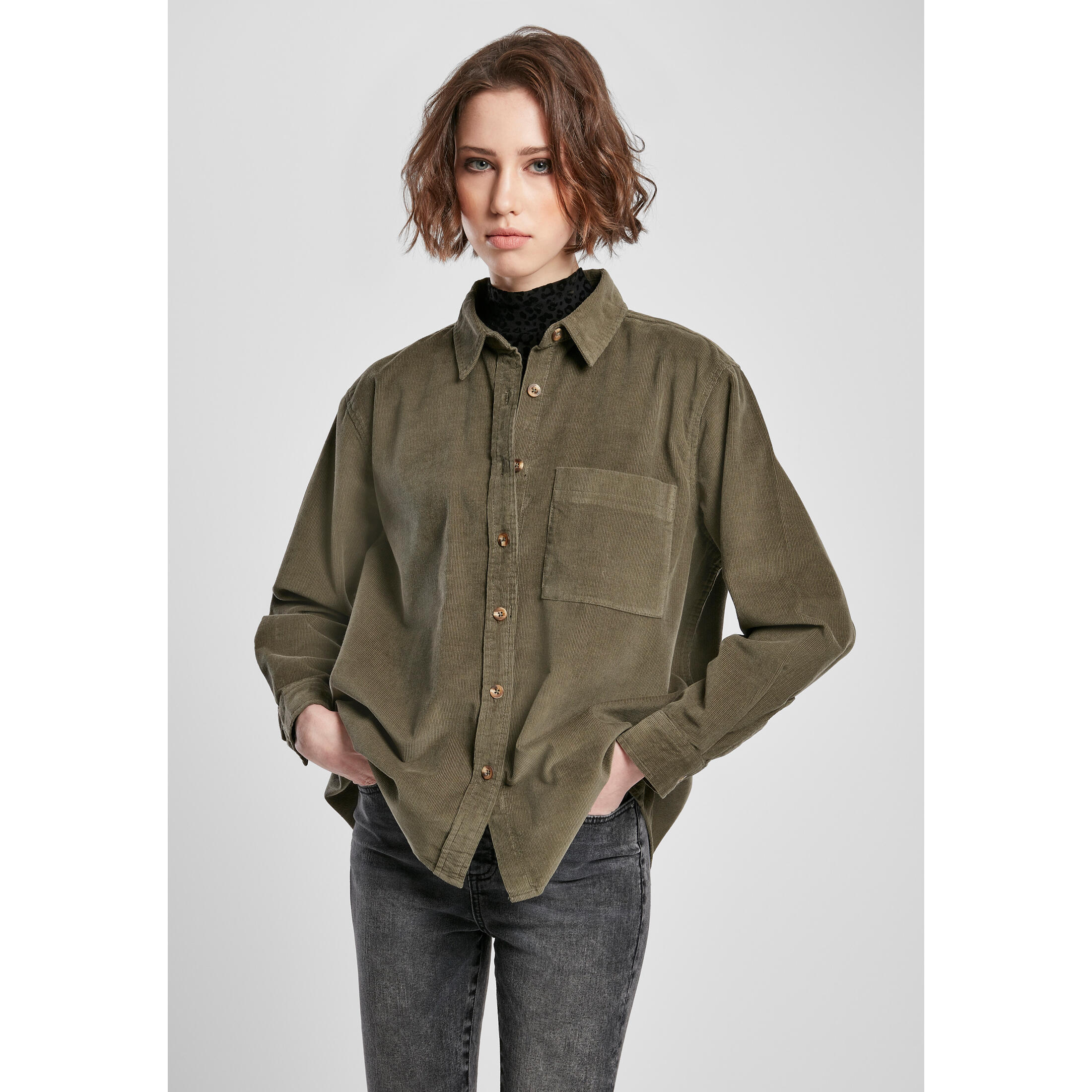 Koszula damska Urban Classics corduroy oversized