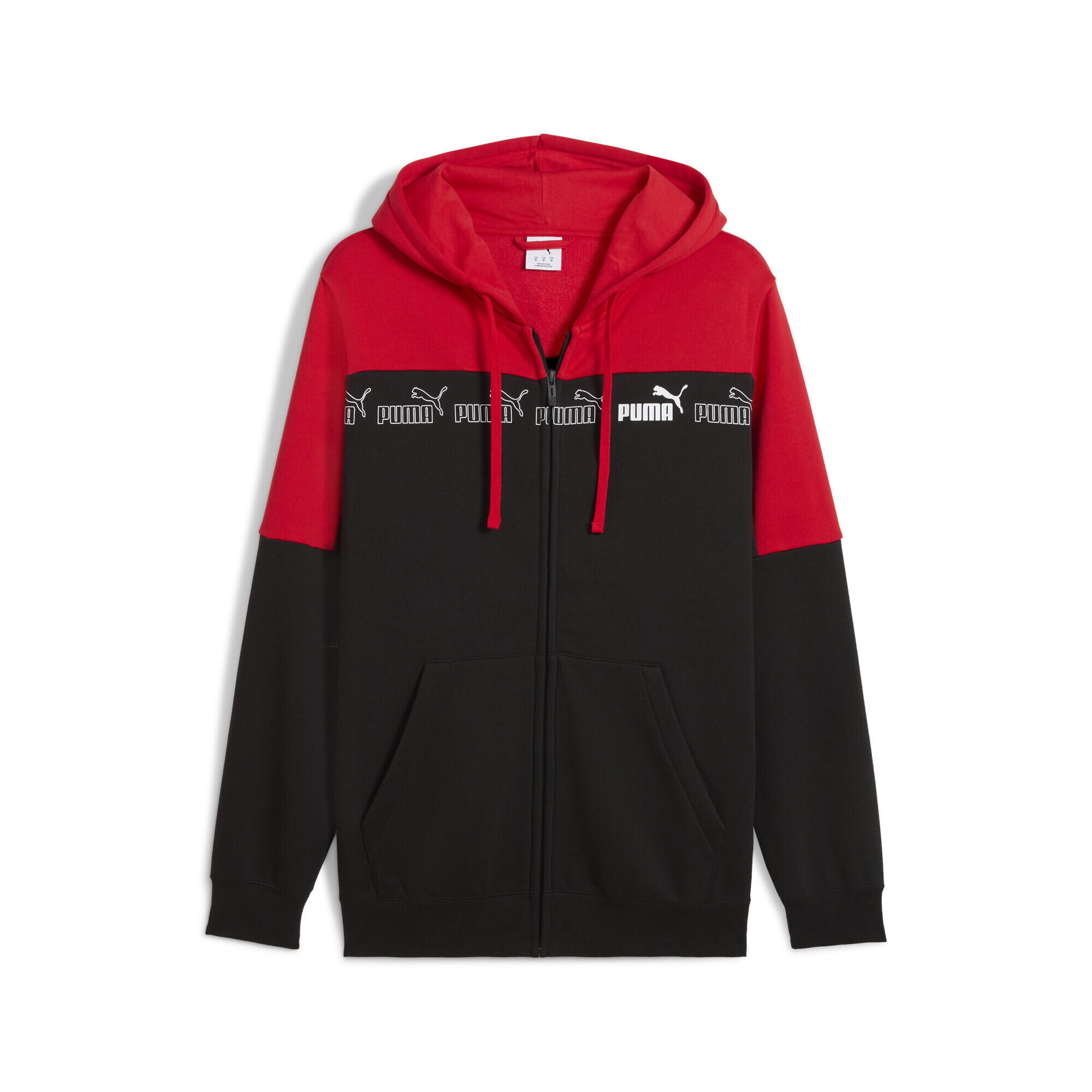 Męska rozpinana bluza z kapturem Around the Block PUMA