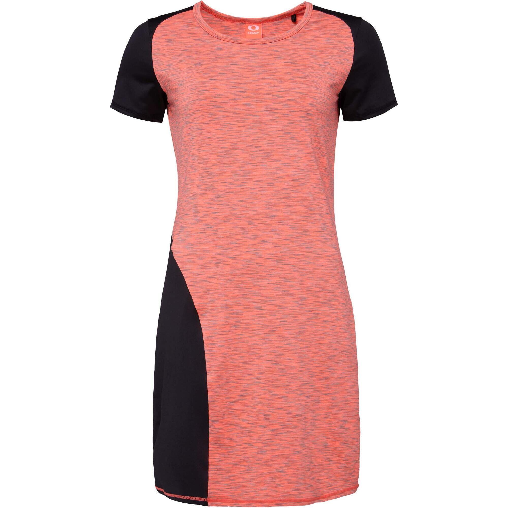 Sukienka damska LOAP Masda, Pomarańczowa, Rozmiar XL