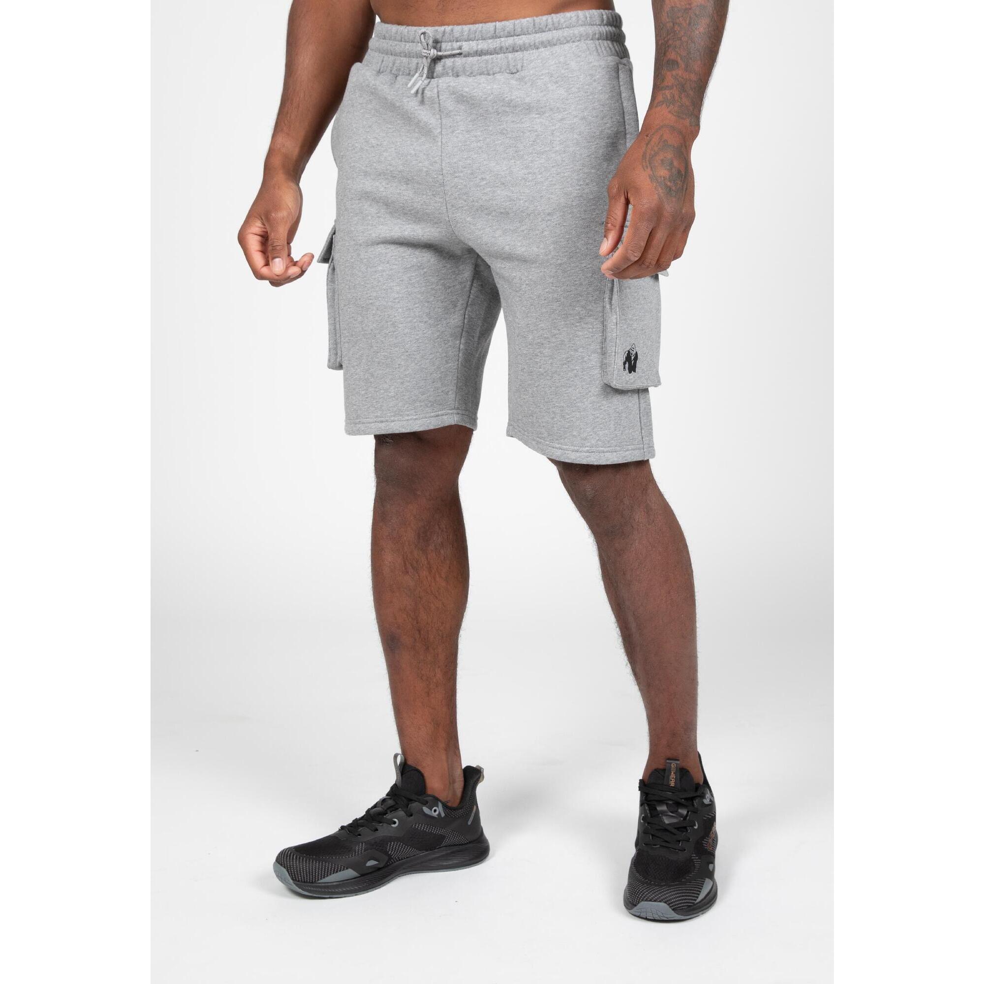 Hudson Cargo Sweat Szorty - Szary Melange