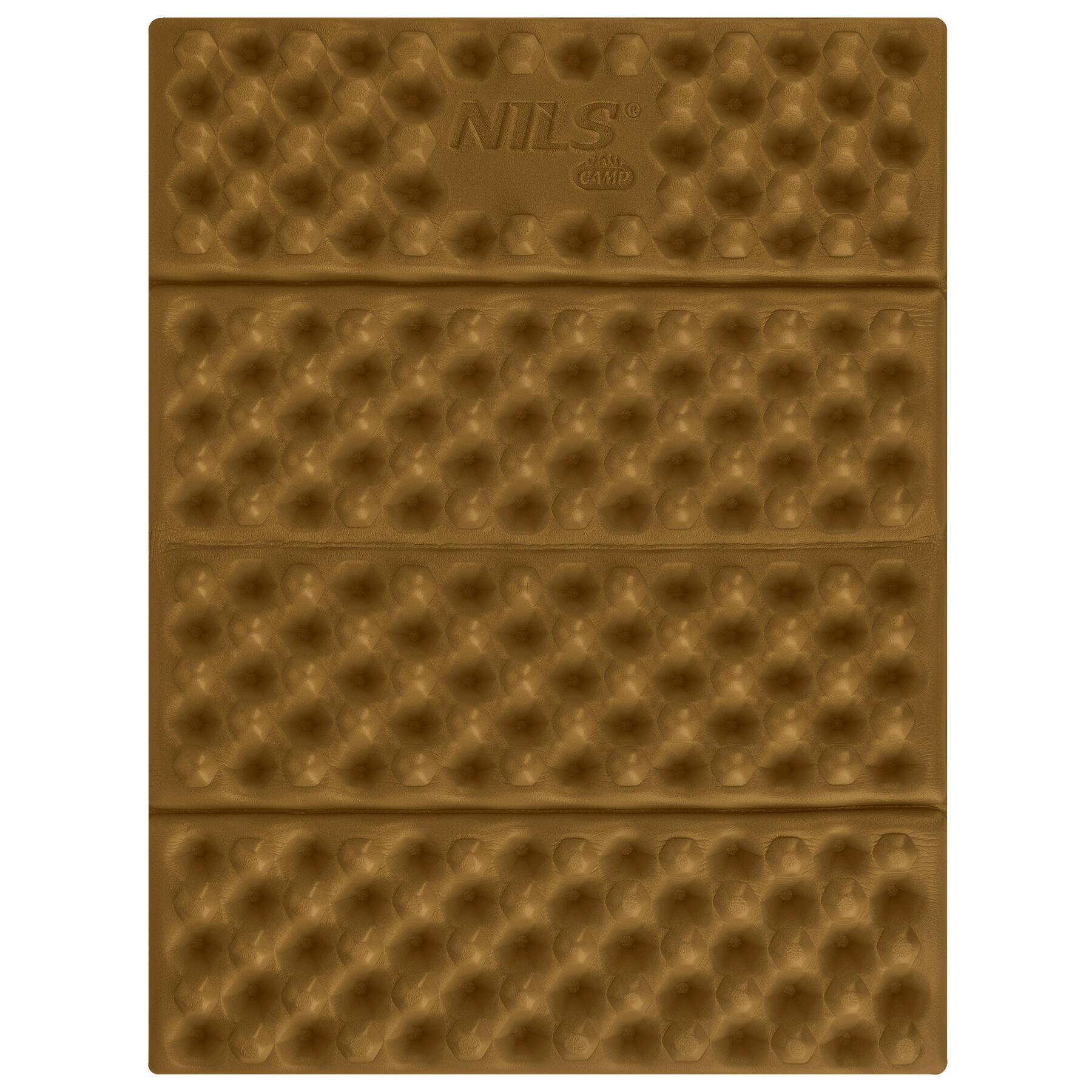 Mata kempingowa do siedzenia z podbiciem aluminiowym składana NC17105 Nils Camp