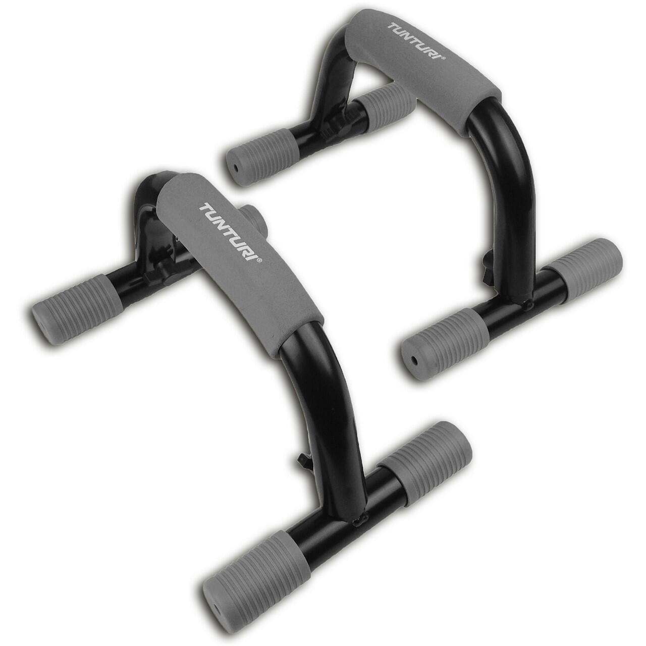 Uchwyty do pompek Tunturi Push Up Bars Black