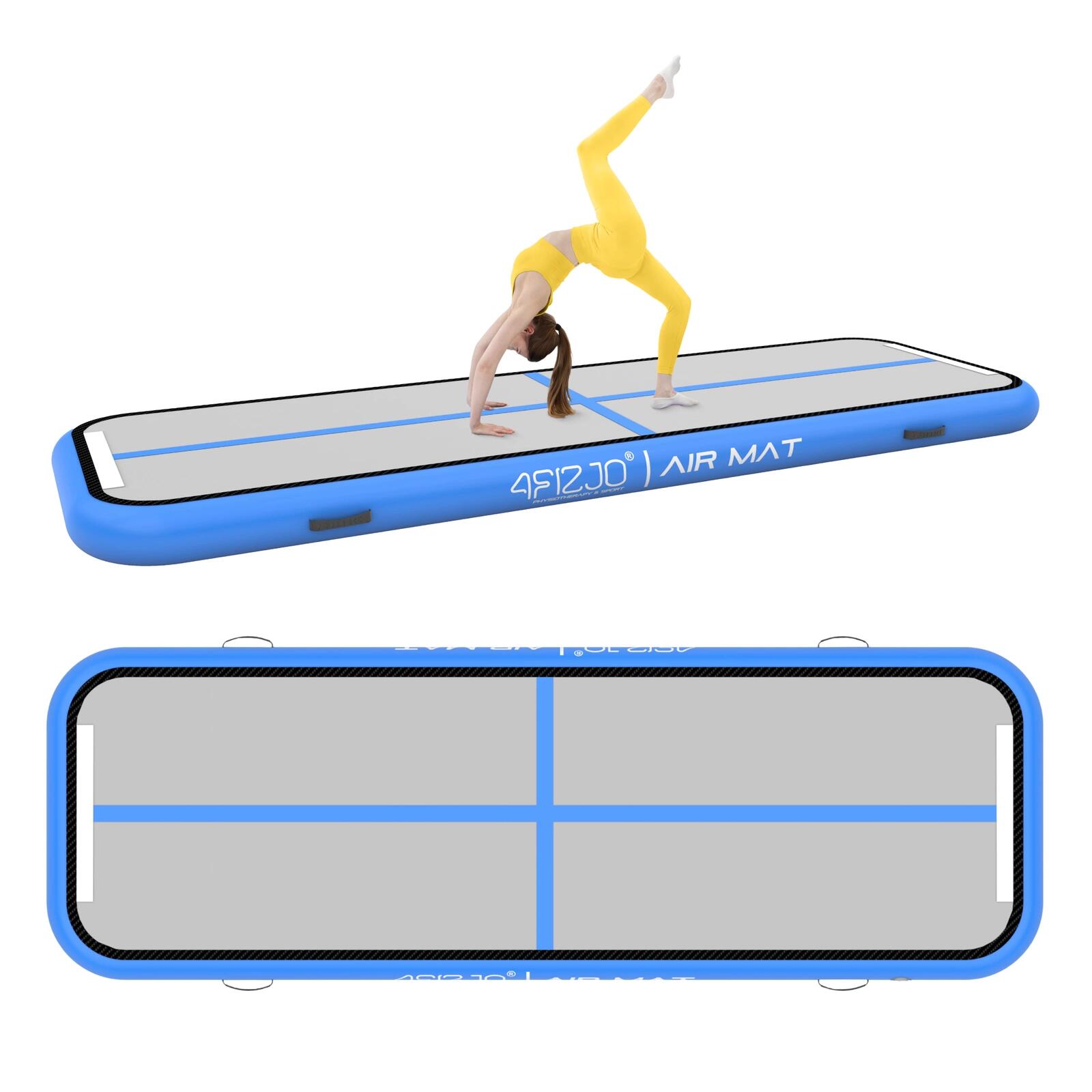 Ścieżka akrobatyczna gimnastyczna z pompką uniwersalna 4FIZJO AIR MAT 3 m