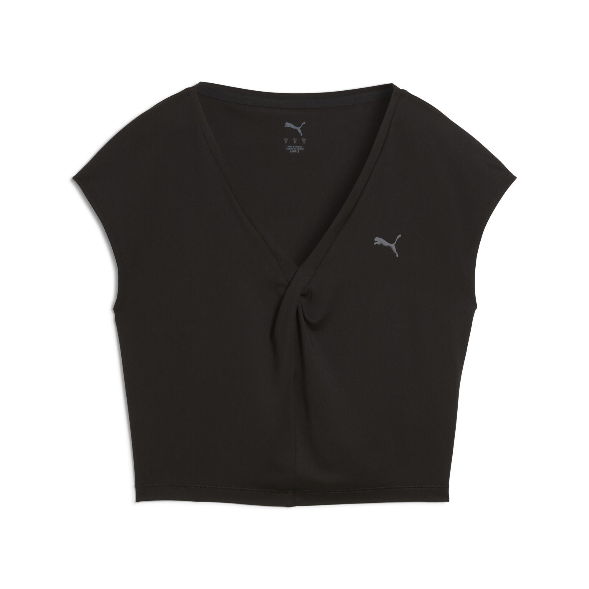 Damska koszulka z węzłem MOVE CLOUDPSUN PUMA Black