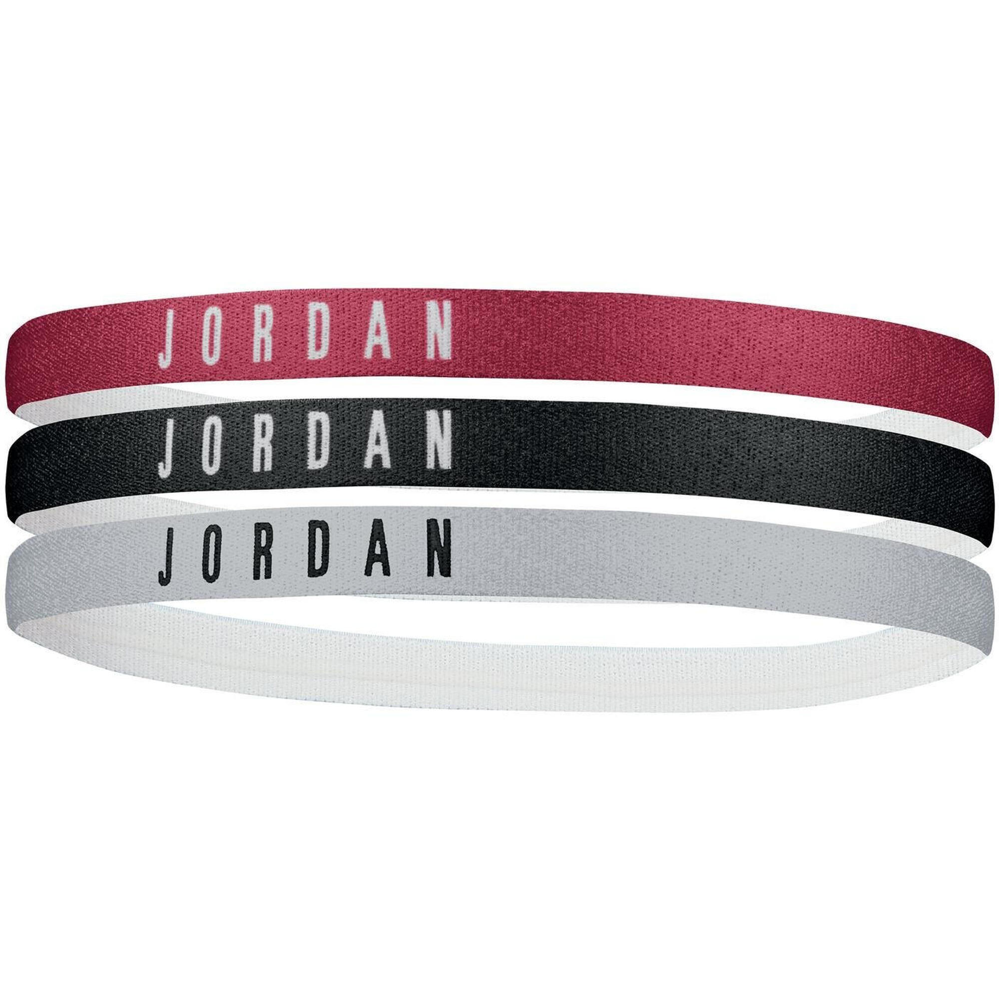 Opaska na głowę Air Jordan Hairbands 3 sztuki - J.000.3599.626.OS