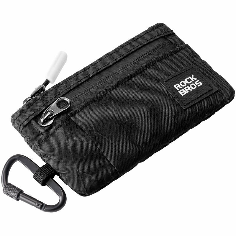 Portfel rowerowy na karty klucz z karabińczkiem Rockbros L002