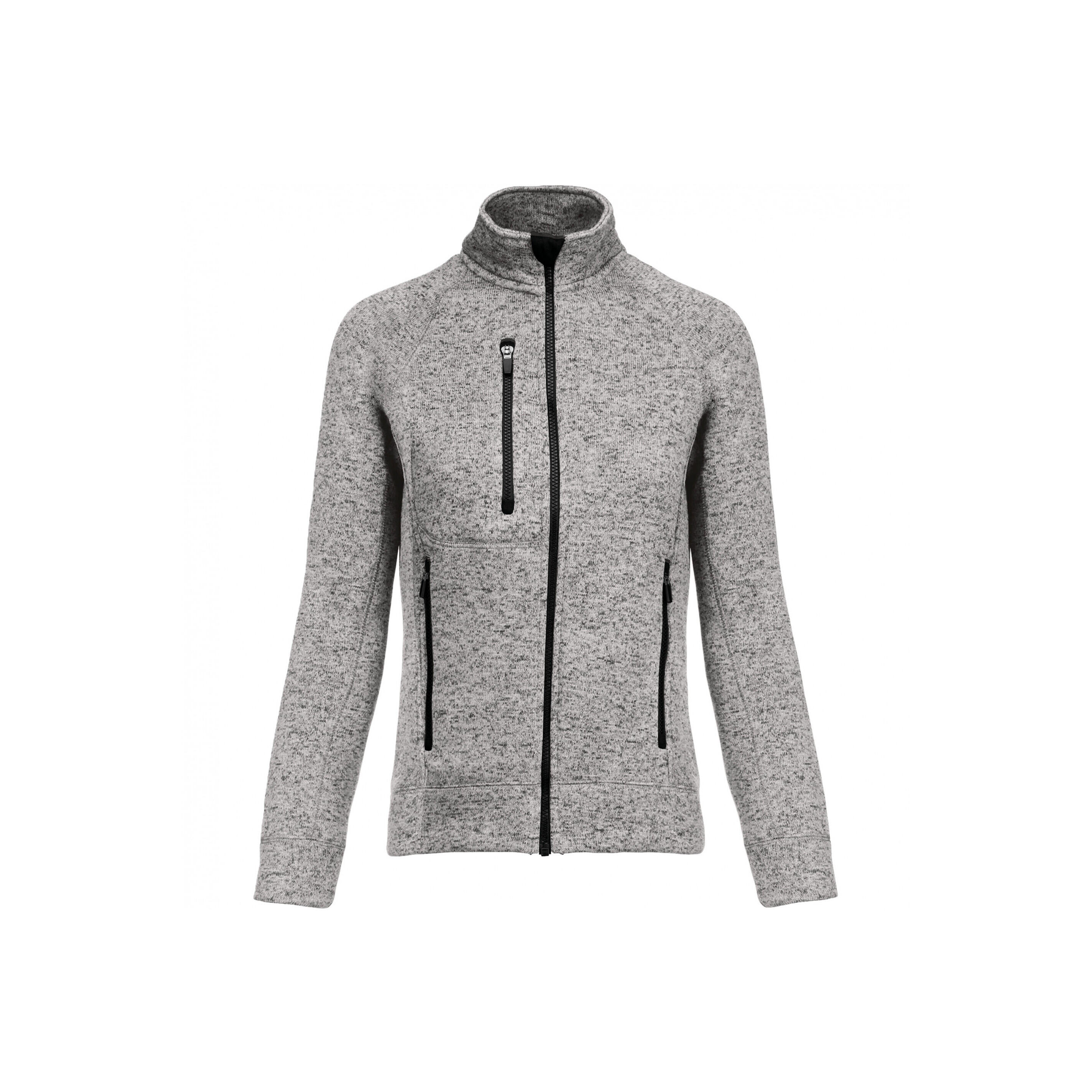 Damska kurtka z cętkowanym zamkiem Kariban