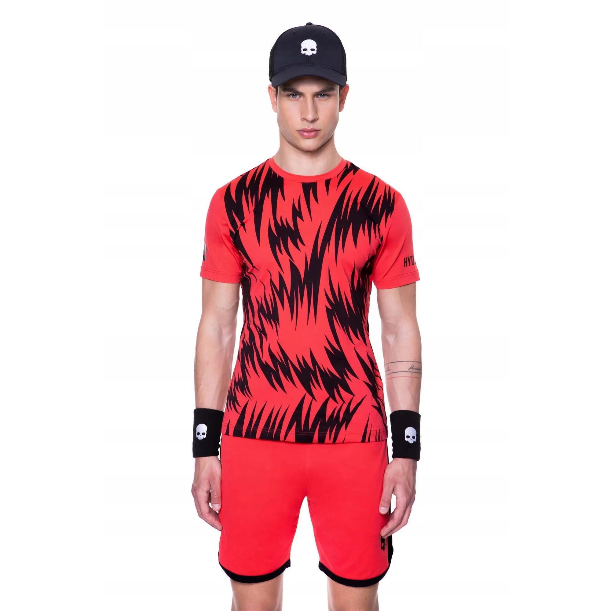 Koszulka tenisowa męska Hydrogen Scratch Tech