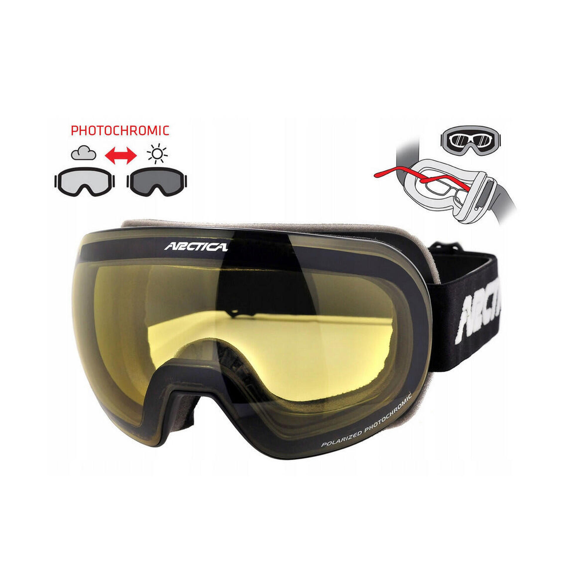 Gogle Arctica Fotochrom Polaryzacja G-104FP