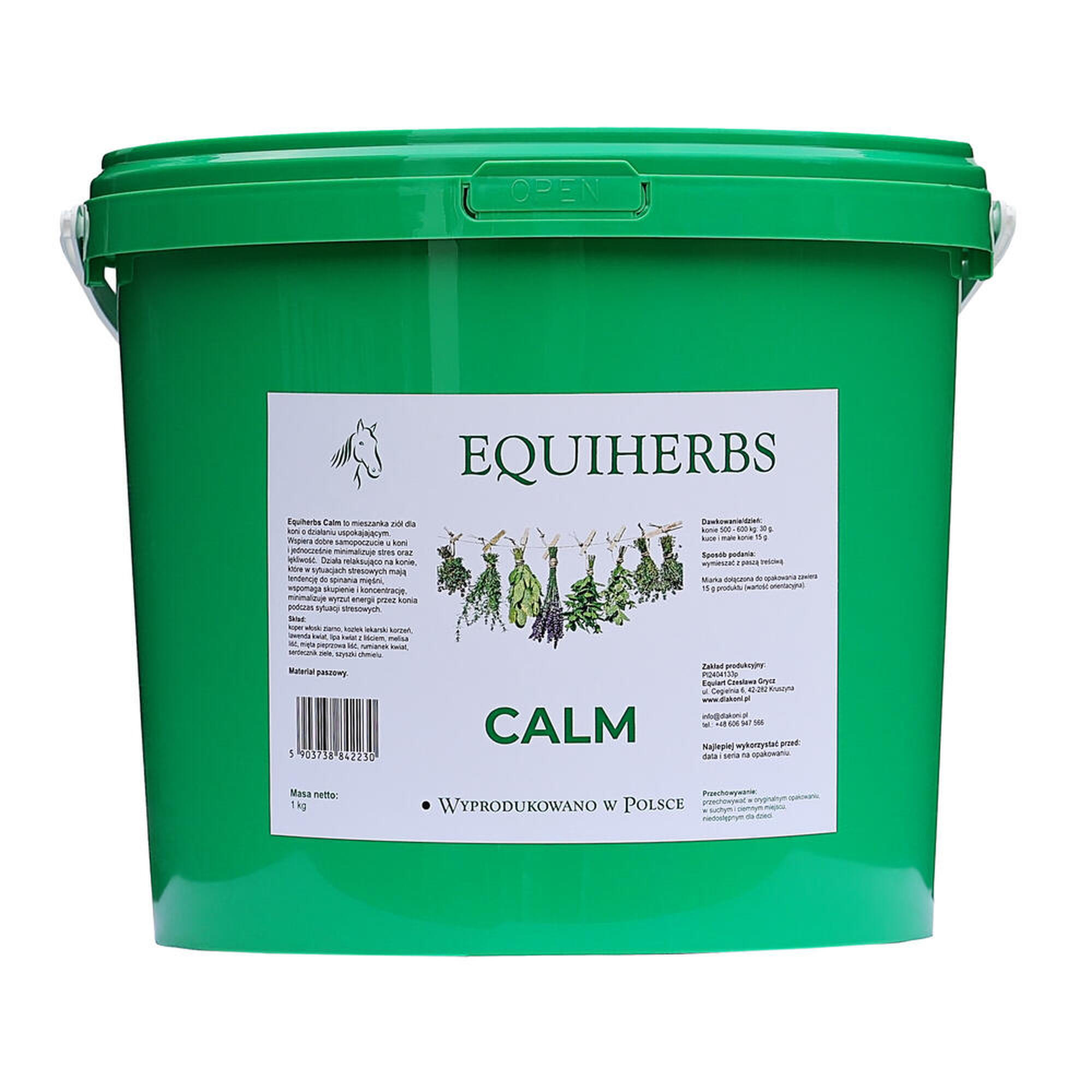 CALM mieszanka ziołowa 1KG EQUIHERBS