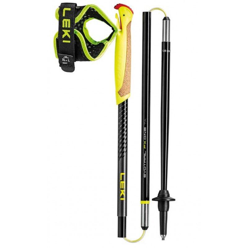 Dorosły kije trekkingowe Leki Evotrail Fx One, czarny