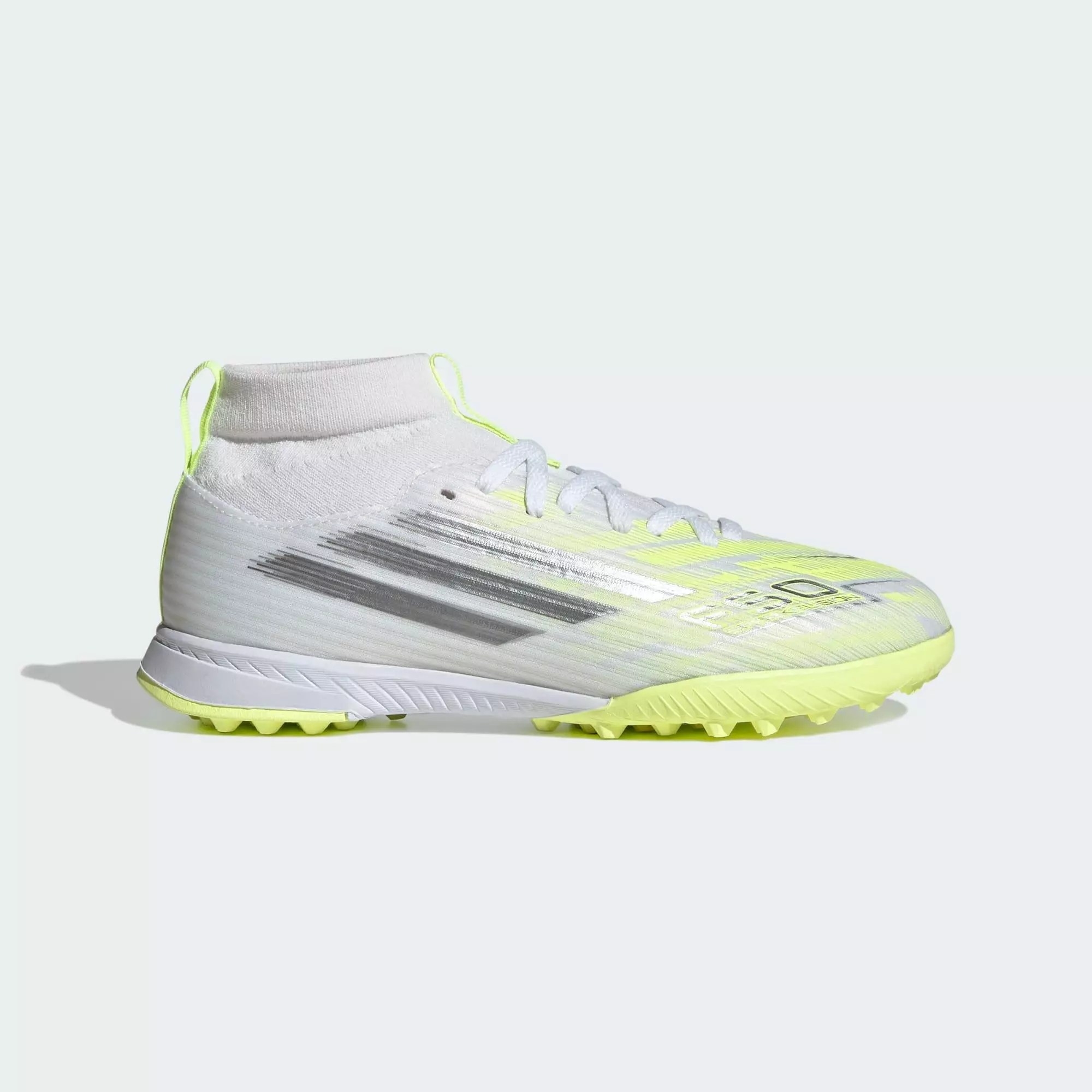Dziecięce buty piłkarskie F50 SPARKFUSION LEAGUE Mid Cut Turf