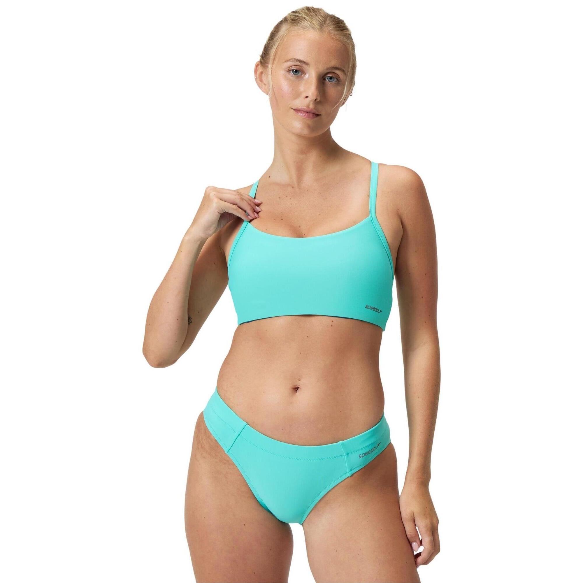 Góra od stroju kąpielowego damski dwuczęściowy Speedo Solid Racerback