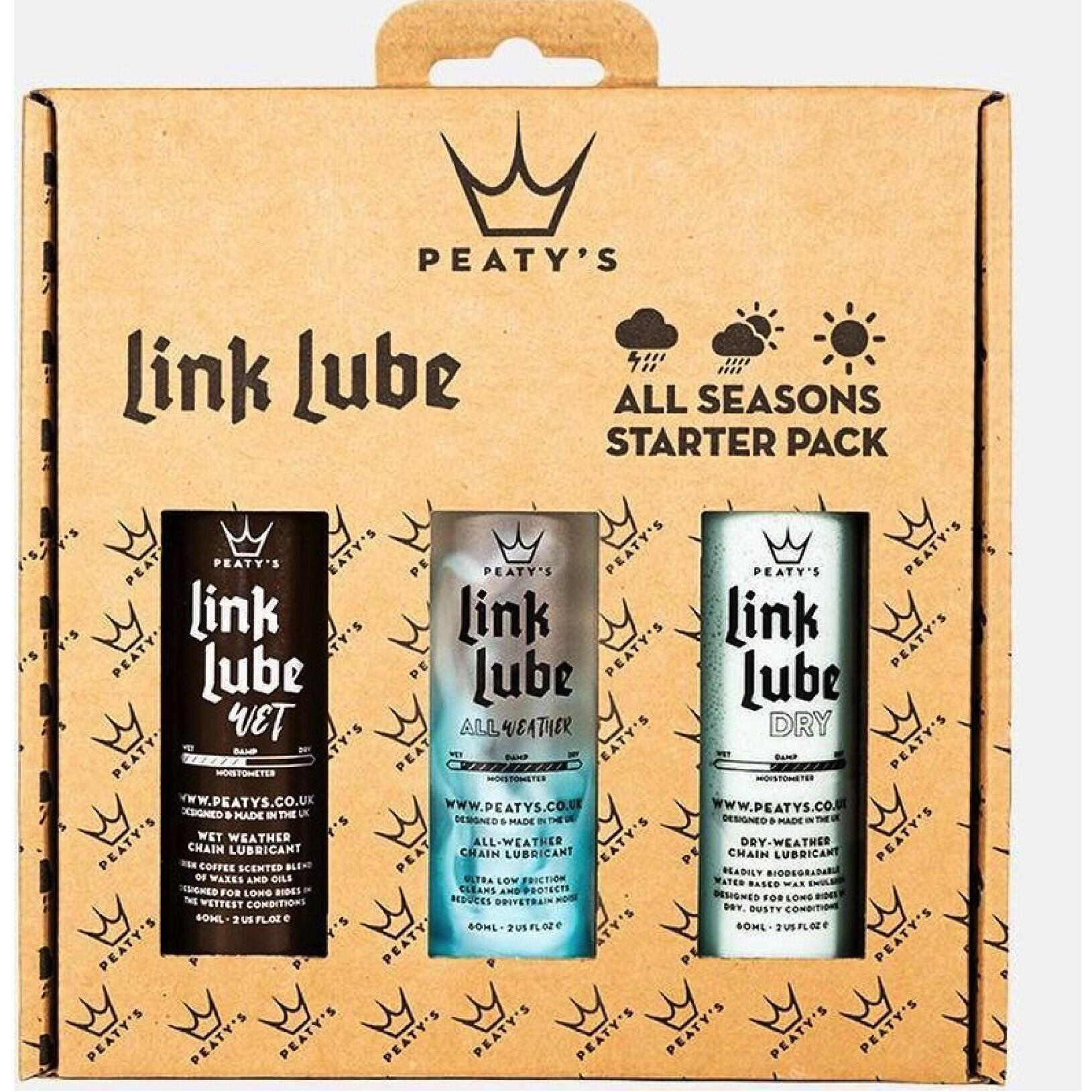 Środki smarne Peaty's Linklube All Season (x3)