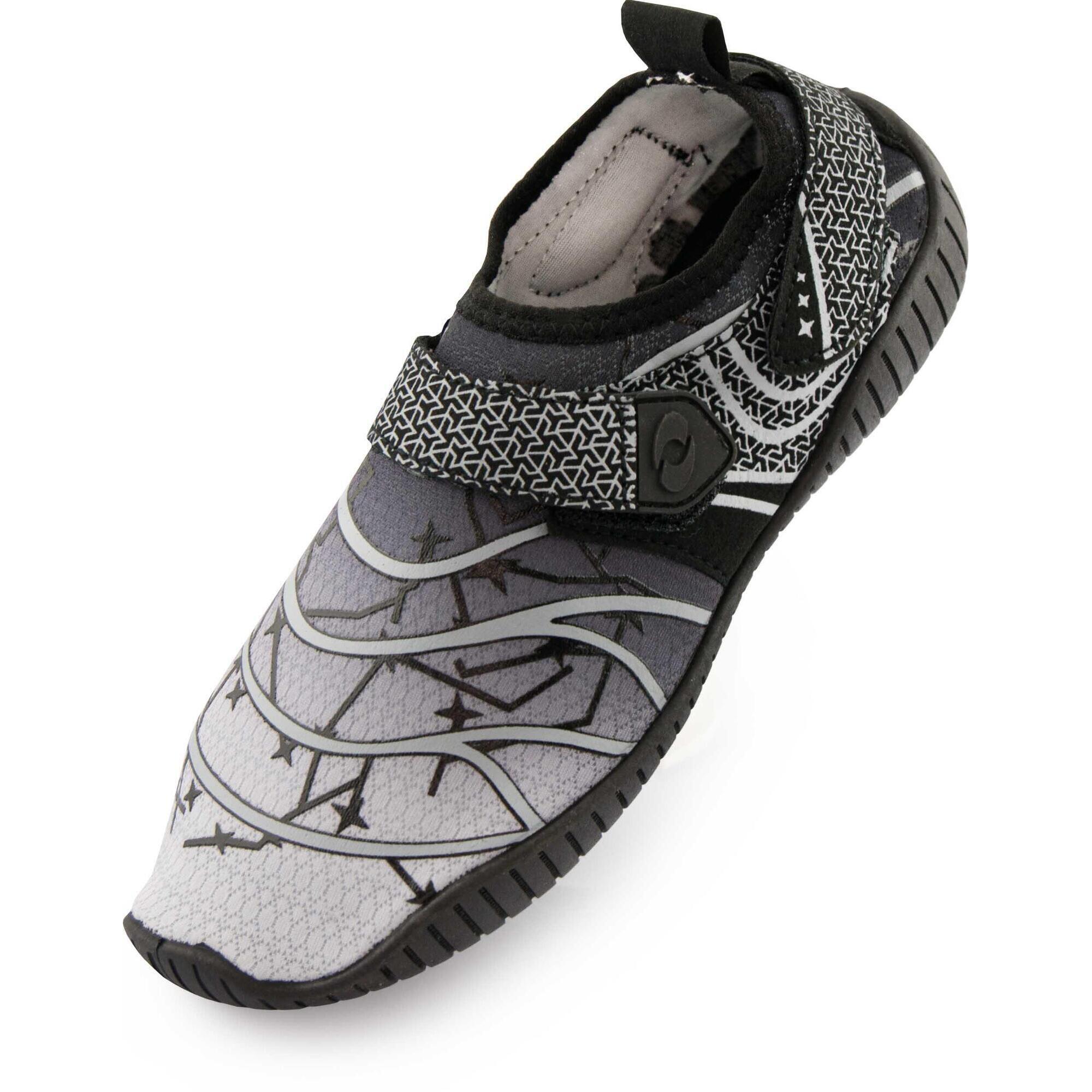 Wodoodporne buty dla dzieci Dabbs Loaf czarno-szare 29