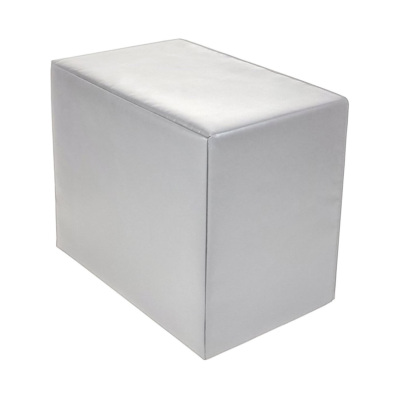 Skrzynia plyometryczna Soft Box UNDERFIT 50 x 40 x 30 cm szara