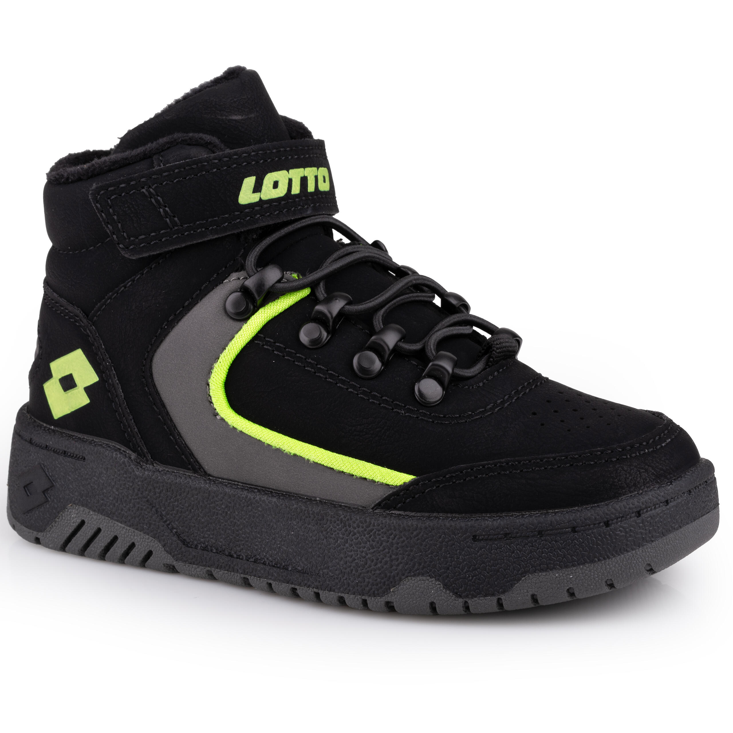 Buty zimowe dziecięce ocieplane Lotto JABSTER FUR K