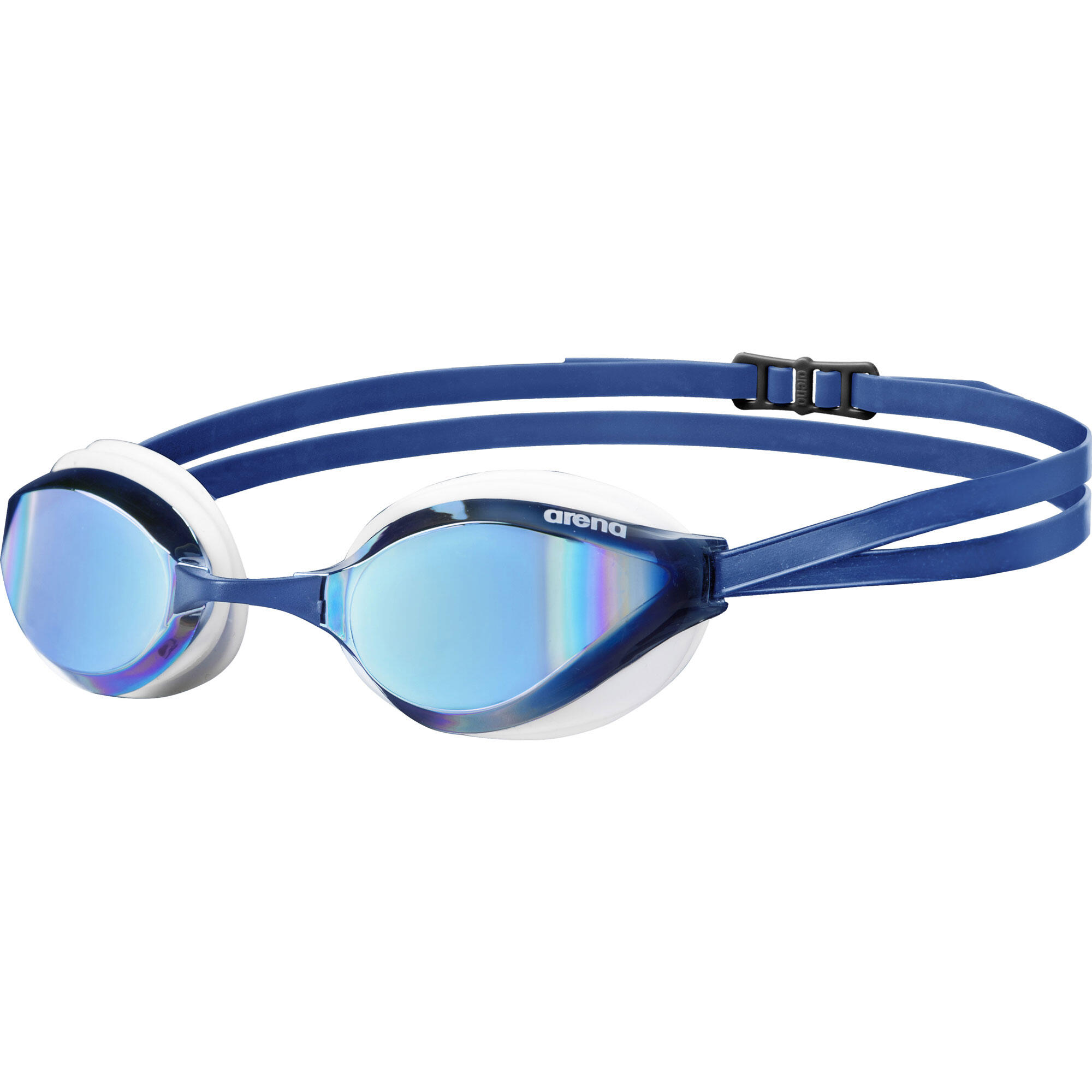 Arena Zwembril Python Mirror Blauw/Wit
