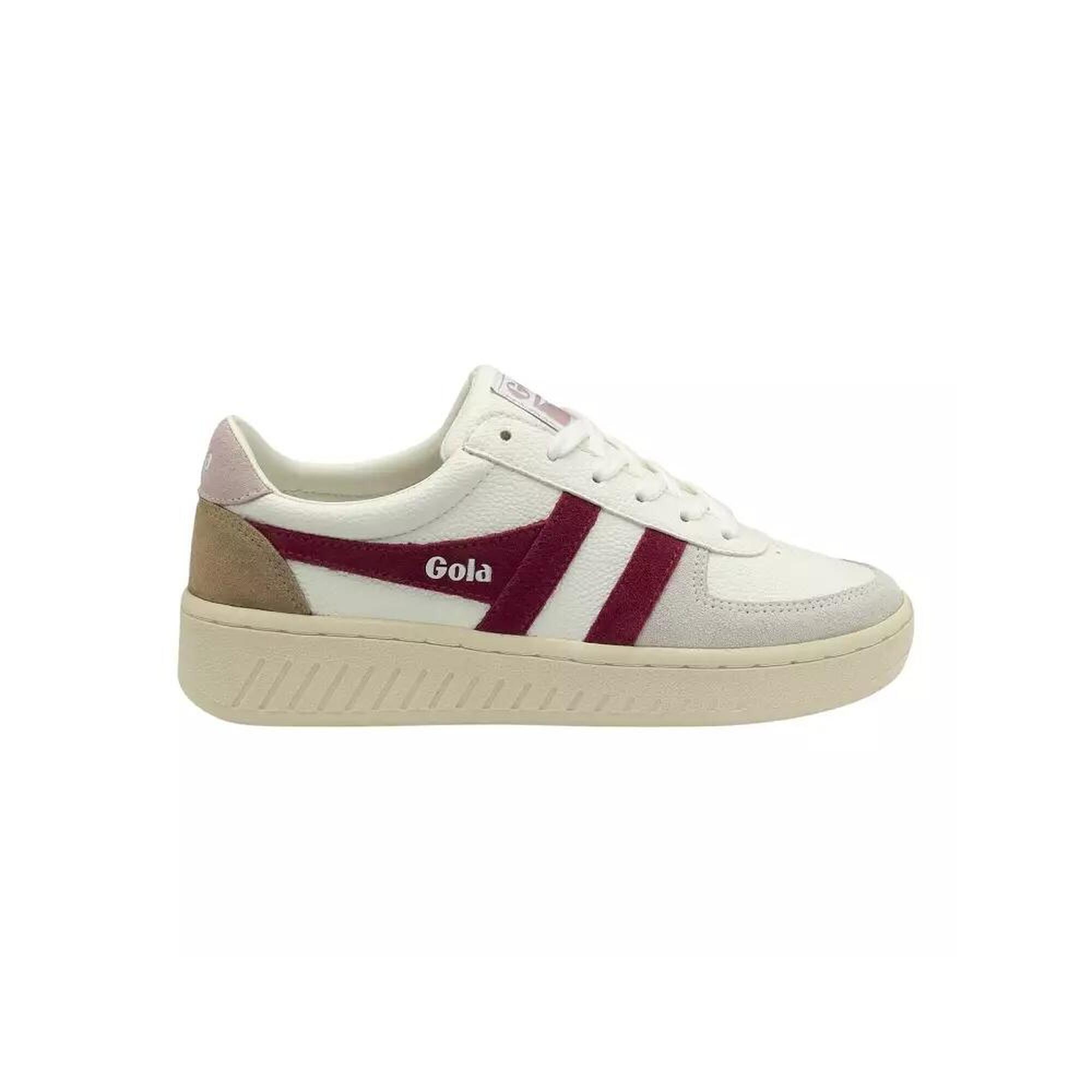 Baskets Femme Baskets Gola GRANDSLAM TRIDENT Blanc Blanc Gola