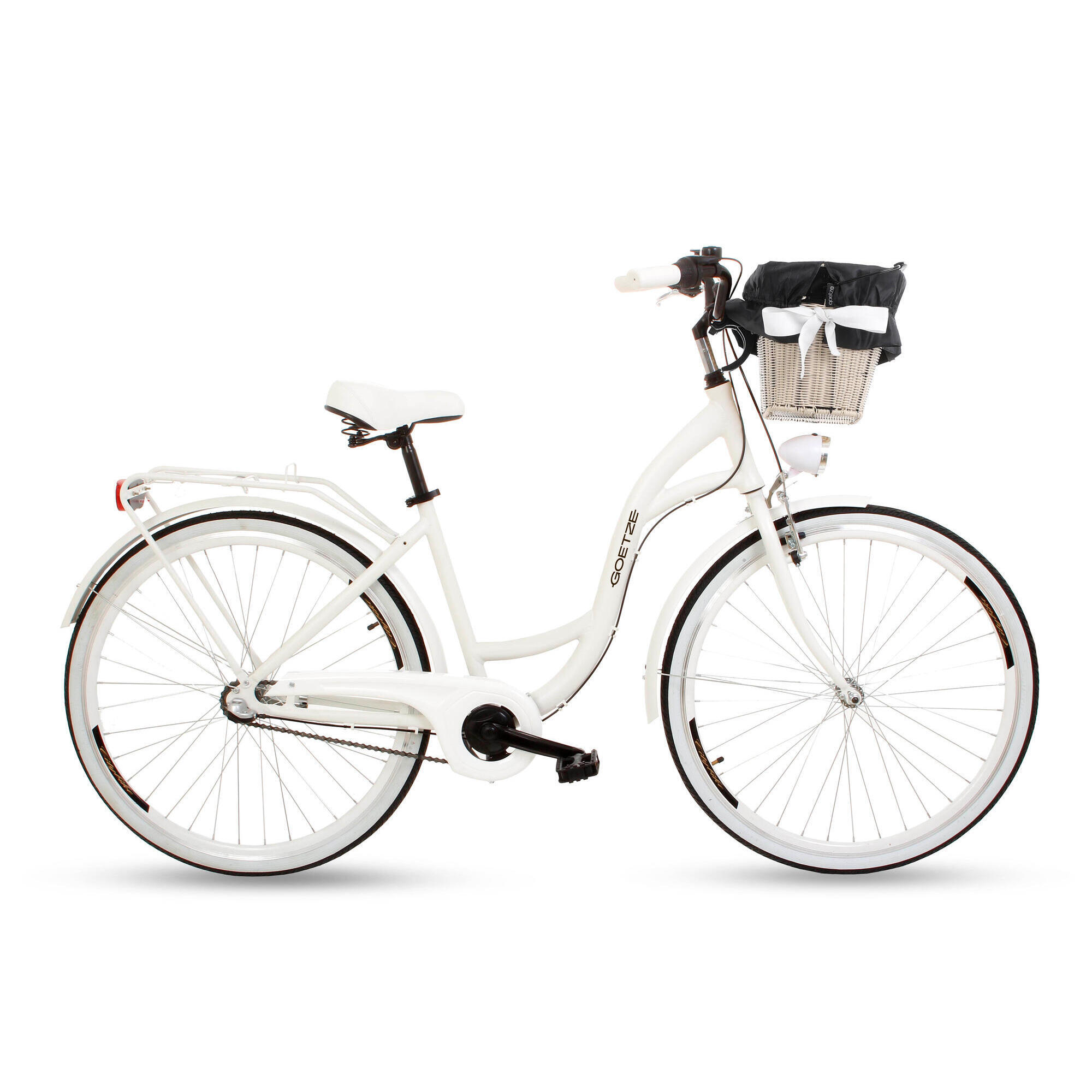 Rower miejski damski GOETZE Style 28" 3B kosz