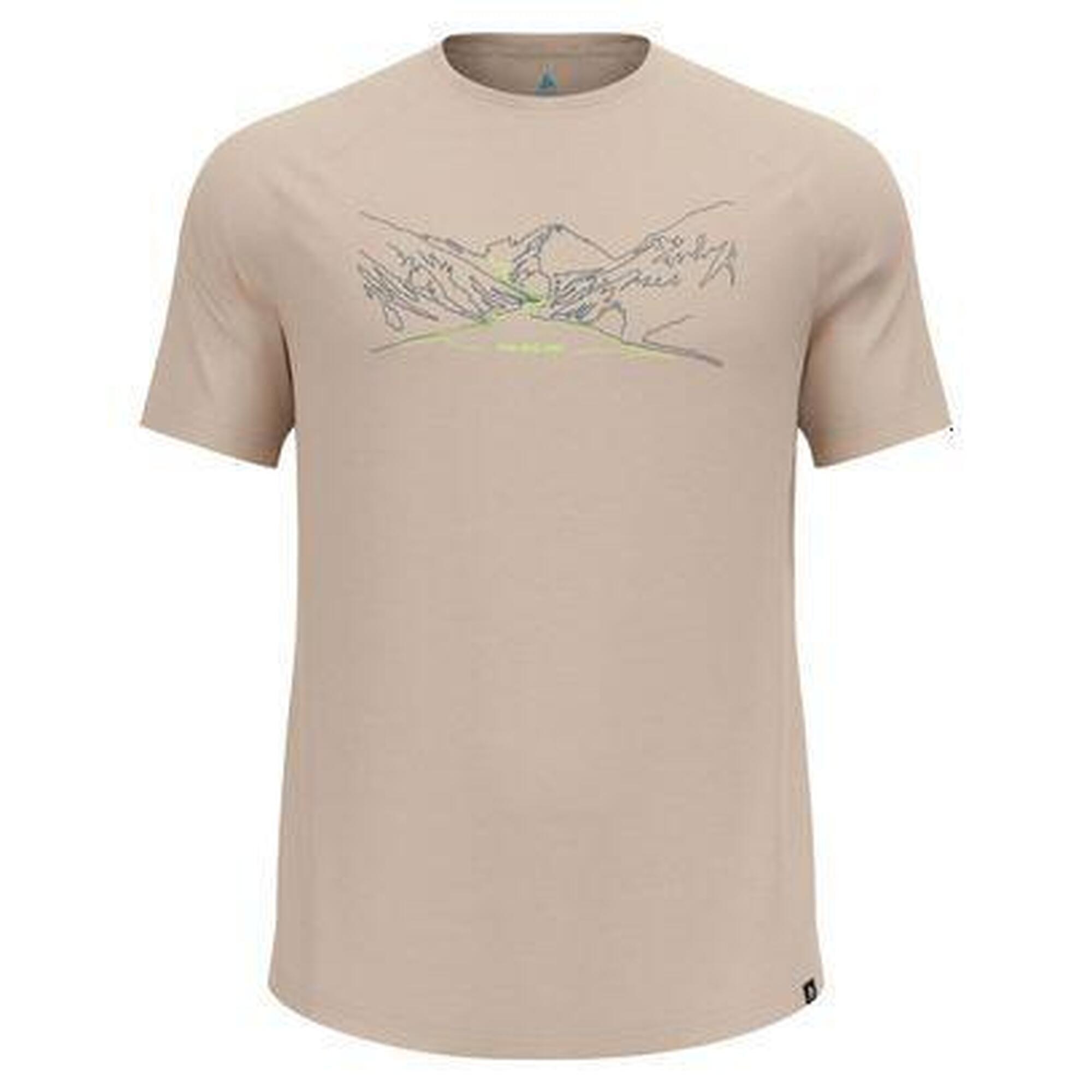 Koszulka z krótkim rękawem męska ODLO Ascent PW 130 Run. Bike. Hike.