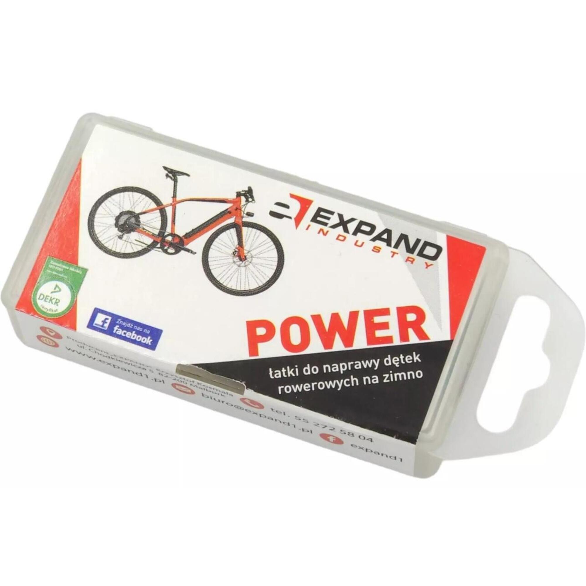 Zestaw do naprawy dętek rowerowych Expand Power