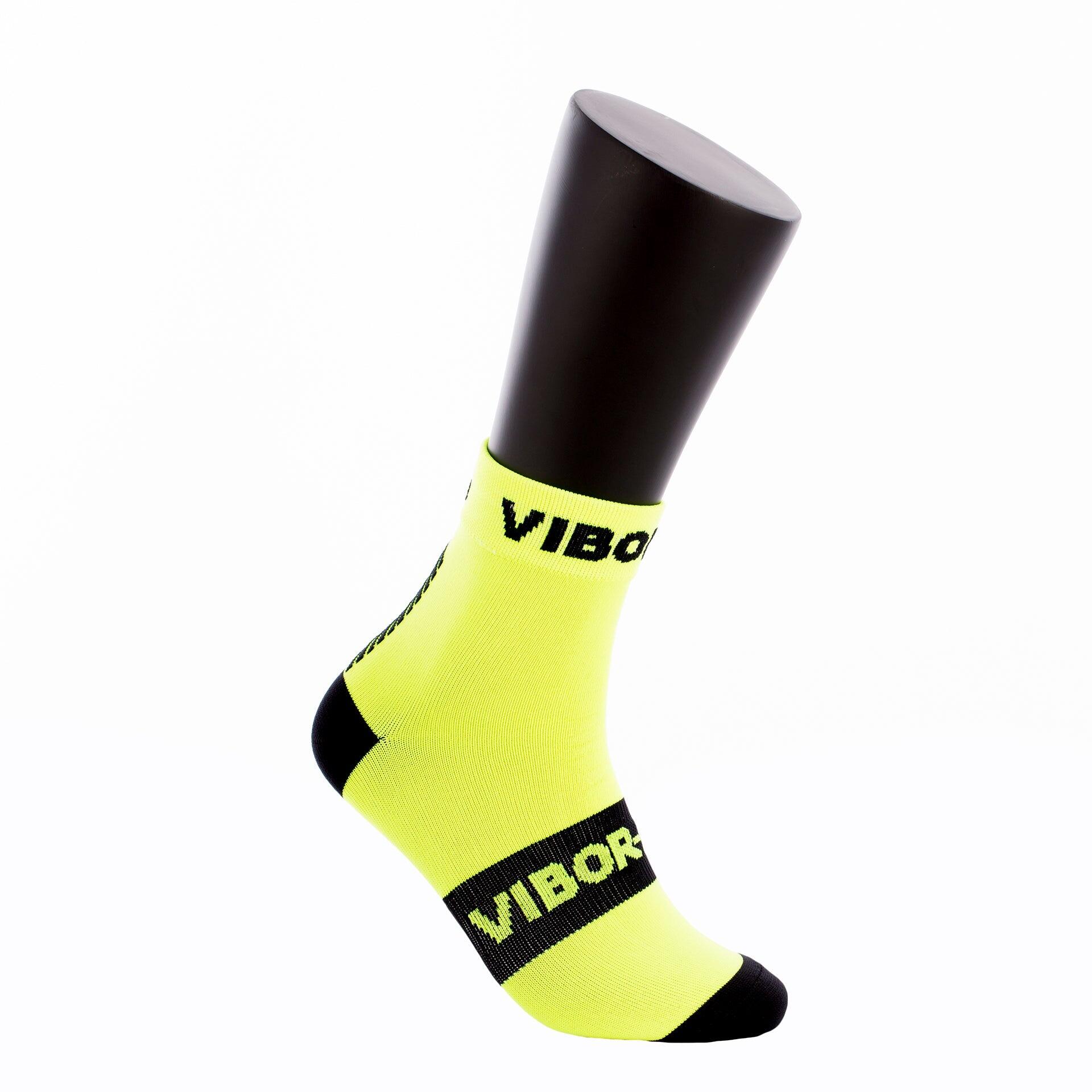 Socks Vibor-a Kait Half-cut Pink/black
