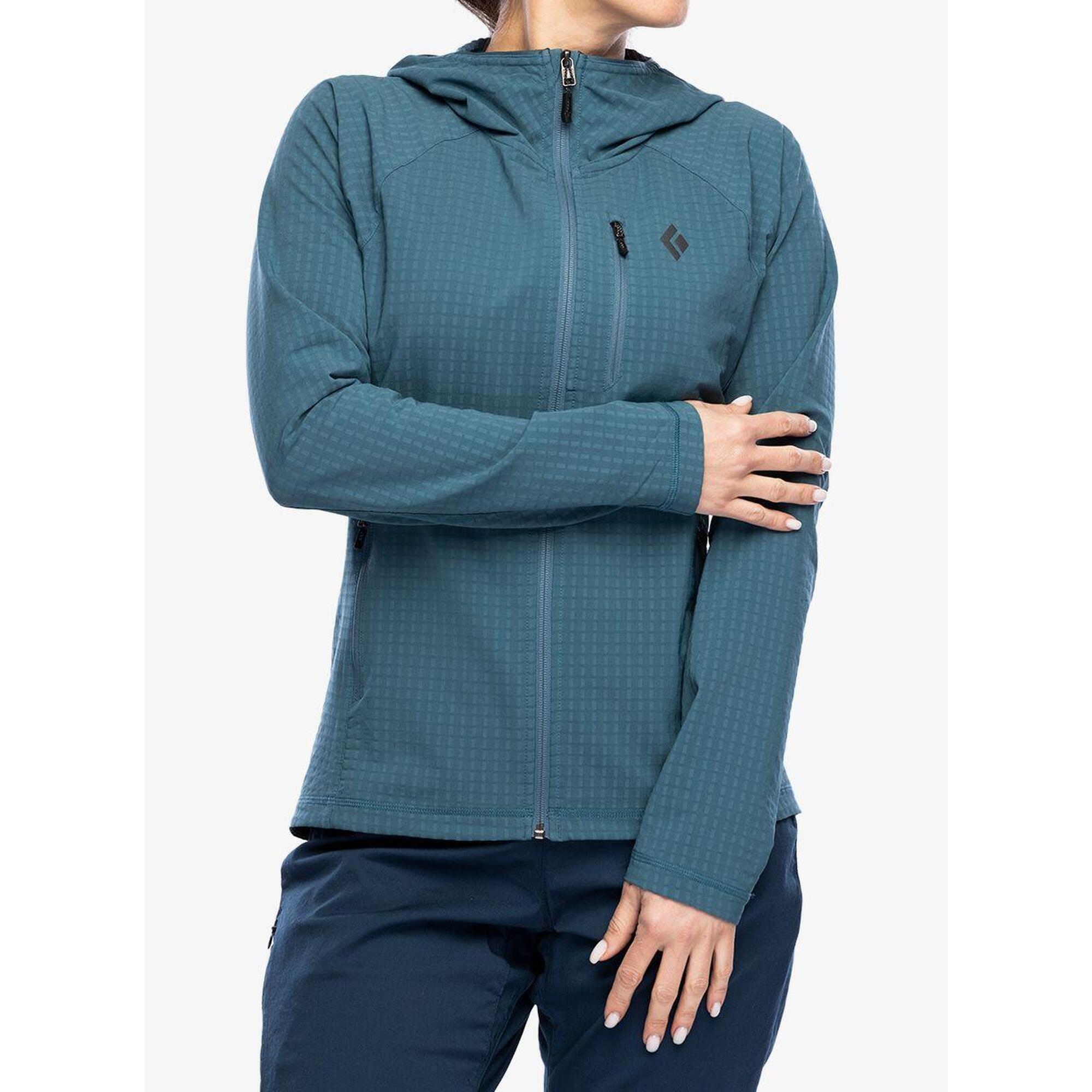 Bluza z kapturem damska Black Diamond Coefficient Storm FZ Hoody