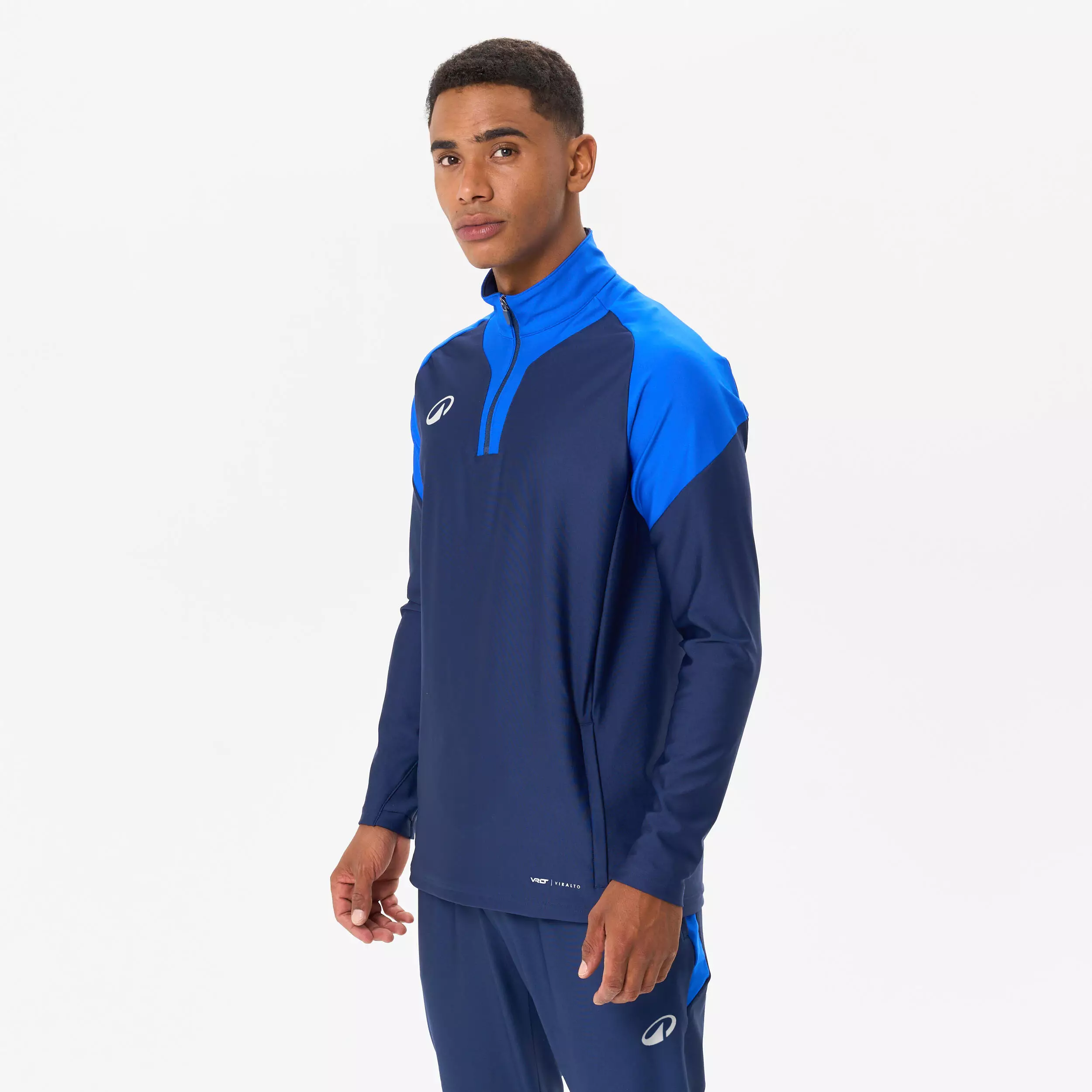 Bluza piłkarska Kipsta Viralto Club na krótki suwak