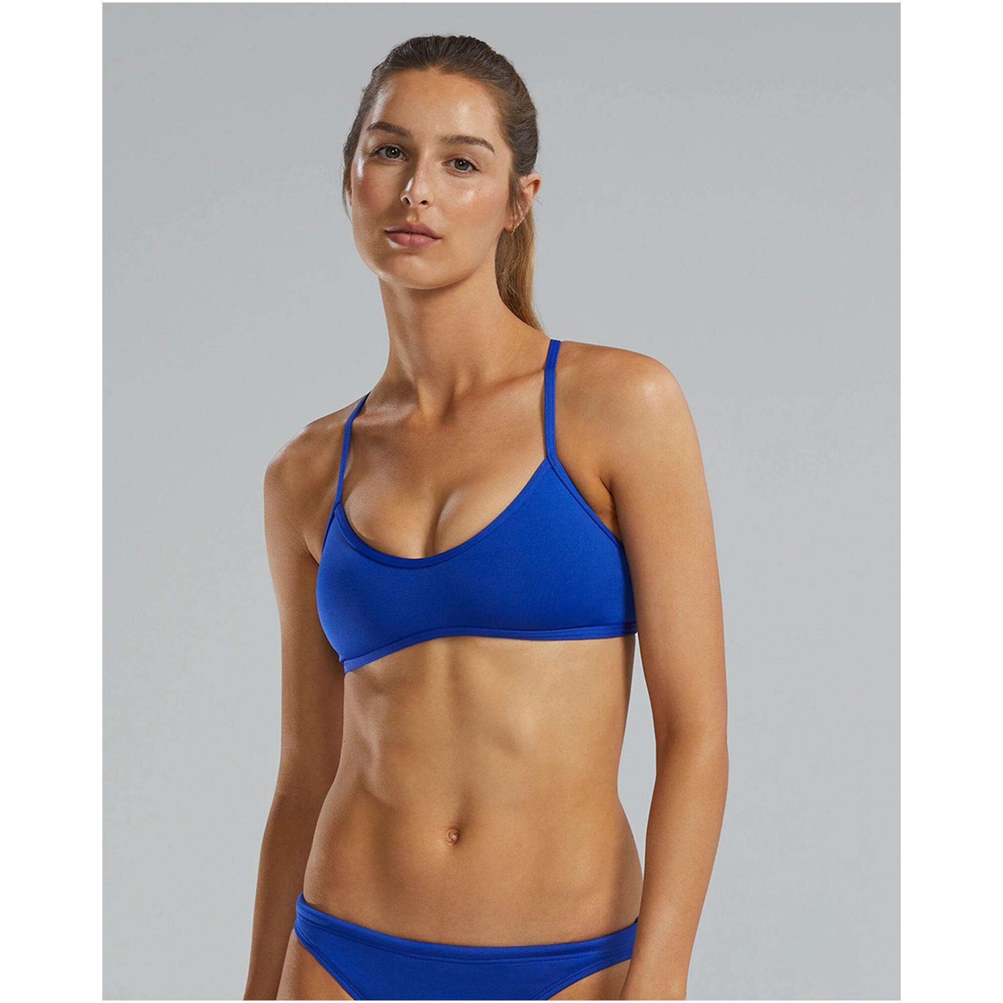 Góra bikini TYR Solid trinity top