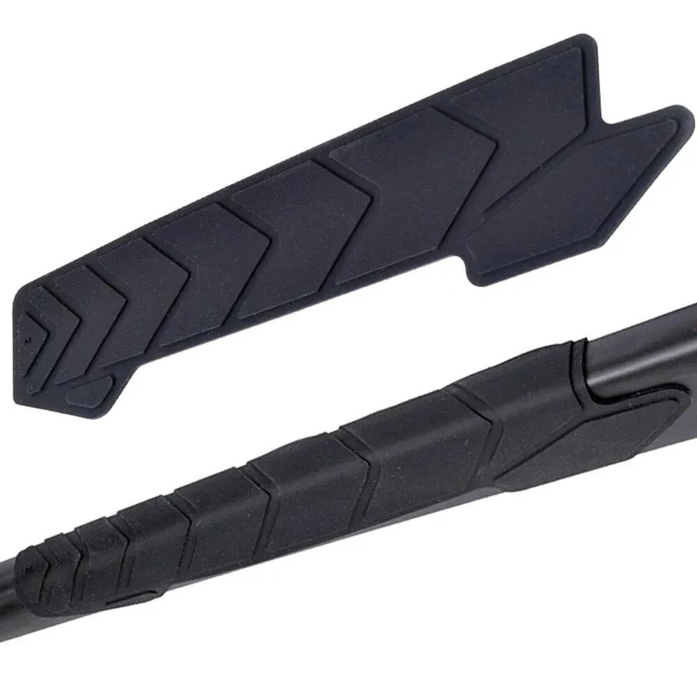 Ochrona ramy roweru silikonowa samoprzylepna 220×53 mm czarna