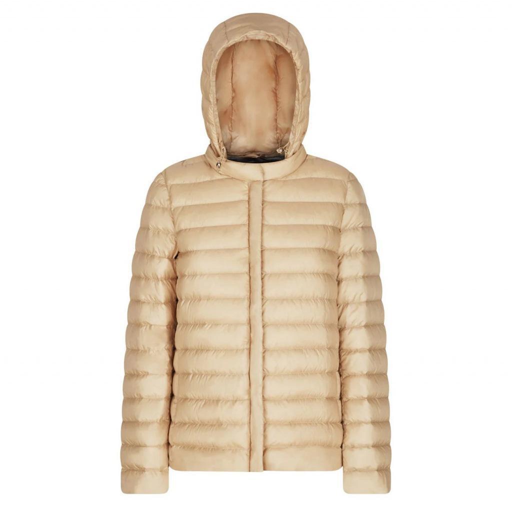 Kurtka GEOX D JAYSEN Jasnobrązowy