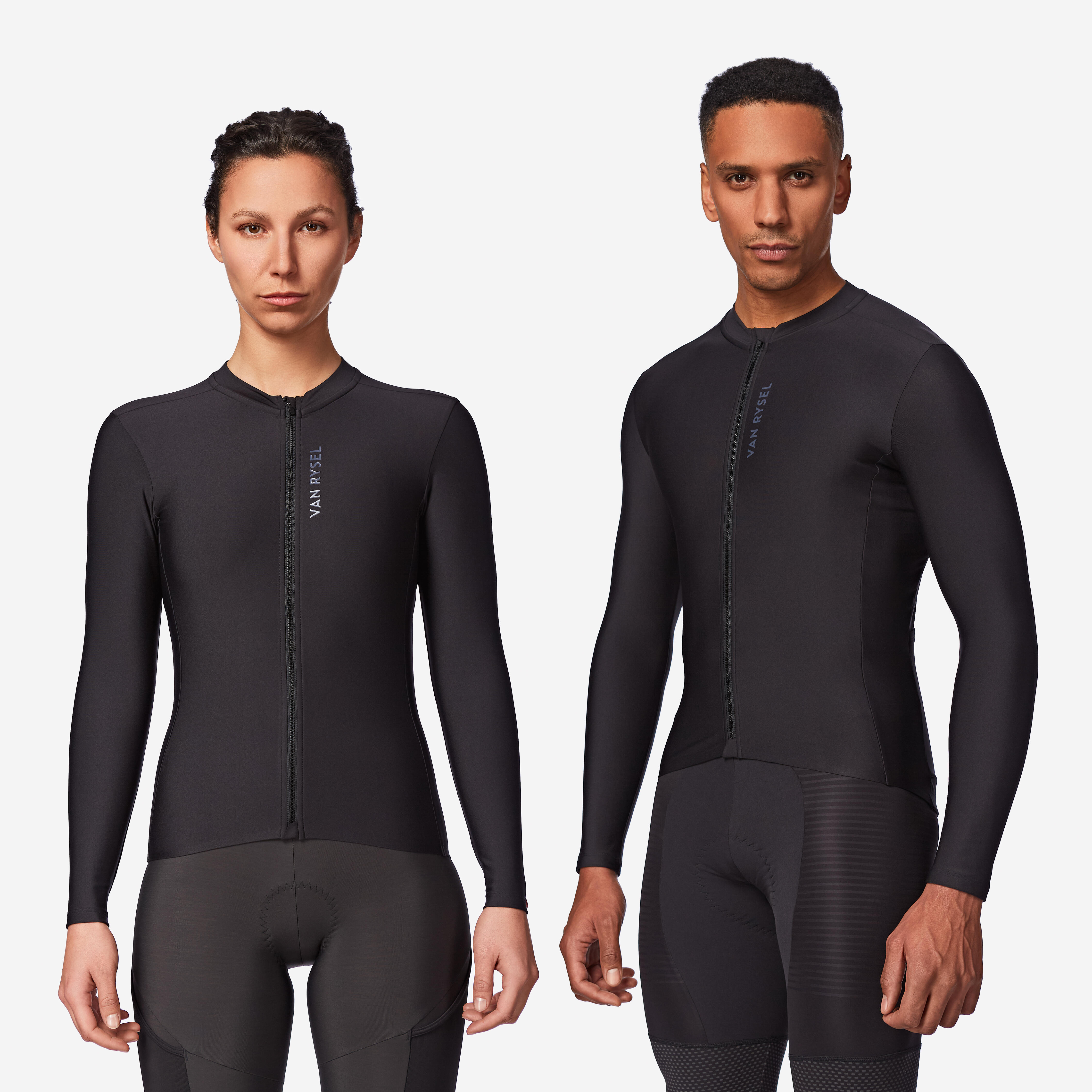 Koszulka rowerowa szosowa Van Rysel Racer 2 długi rękaw