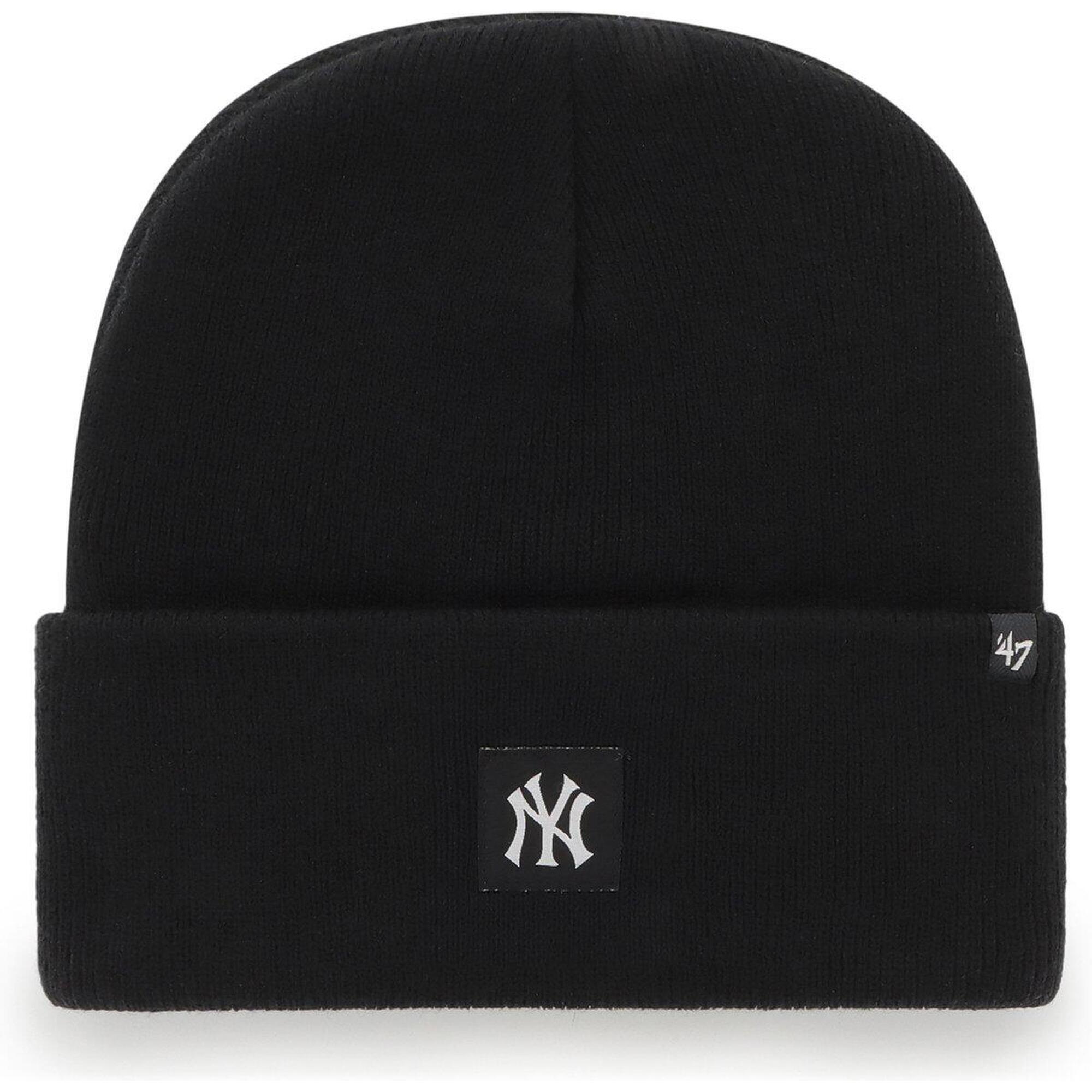 Czapka - Beanie - Compact Alt - NY Yankees Logo - czarna