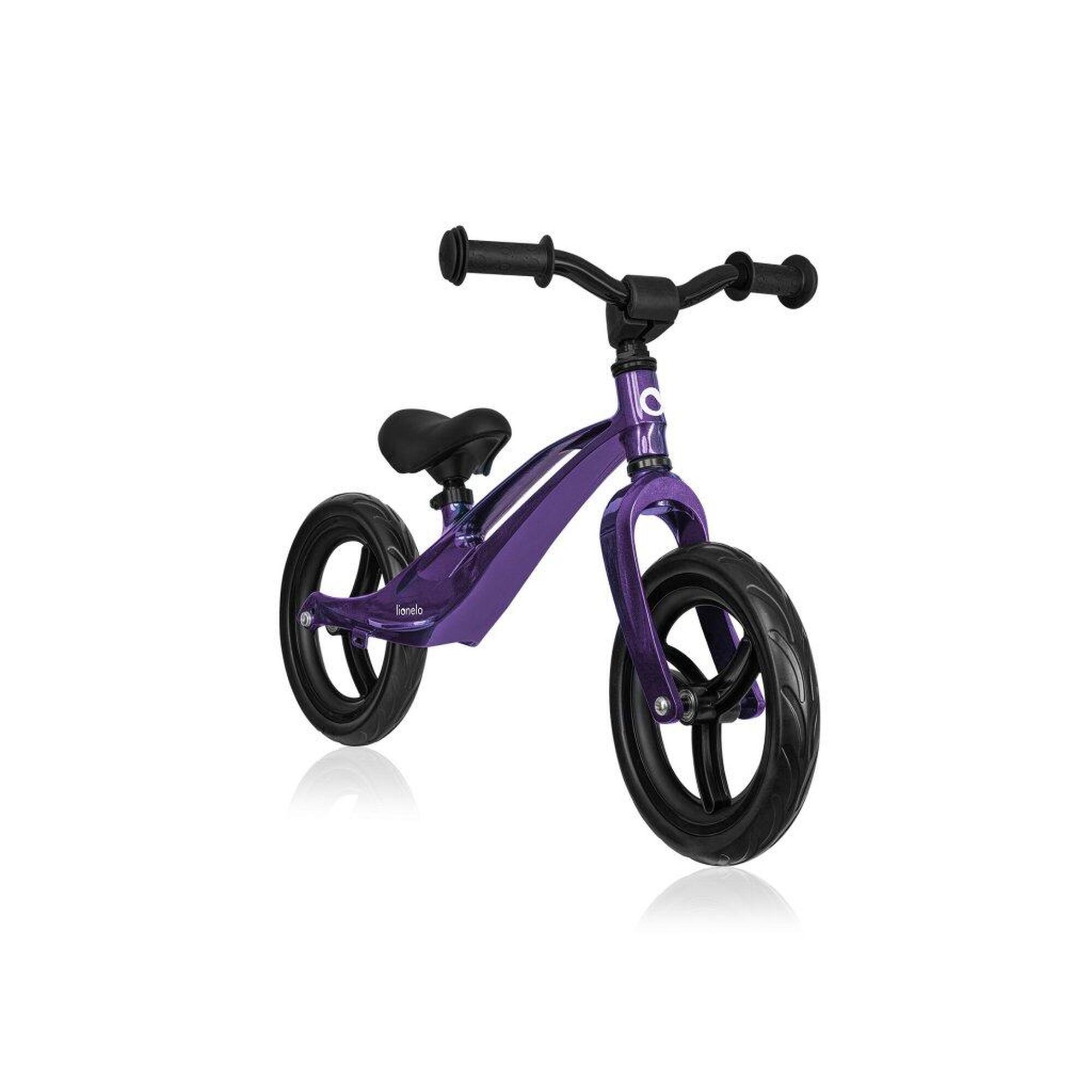 Rowerek biegowy dzieciecy Lionelo Bart Purple Amethyst