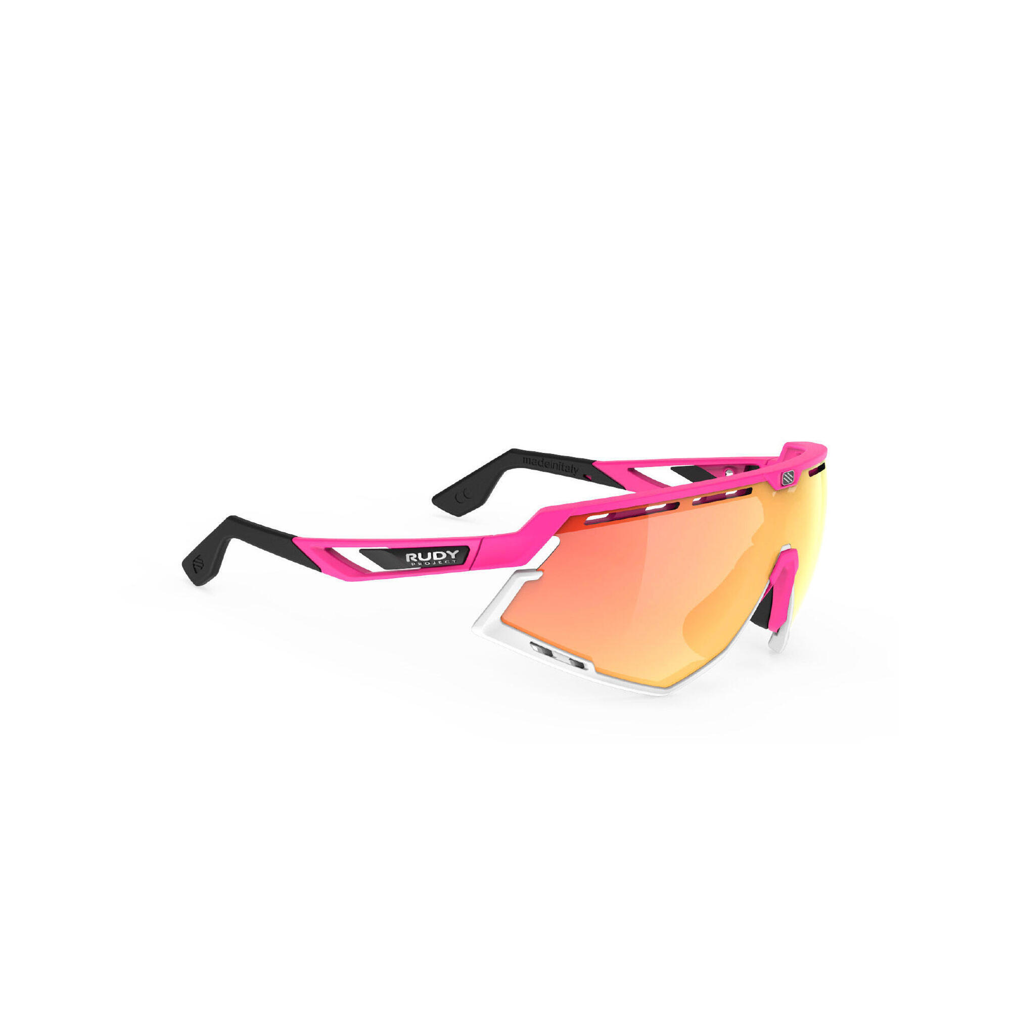 Okulary RUDY PROJECT DEFENDER PINK FLUO MATE - MULTILASER ORANGE