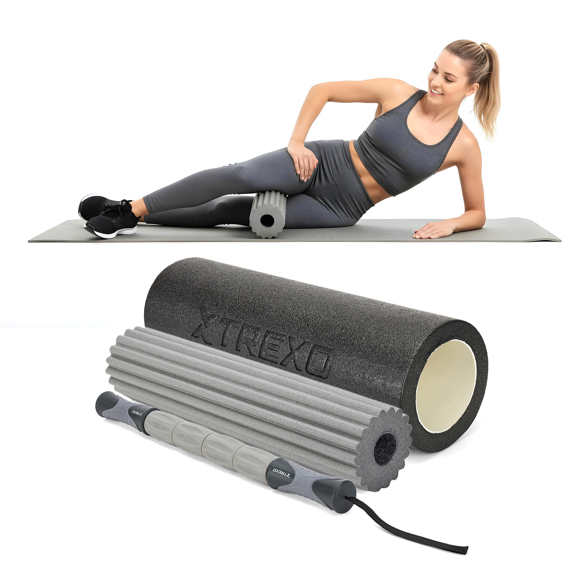 Roller XTREXO 3 w 1 TXO-B4Z028-BK